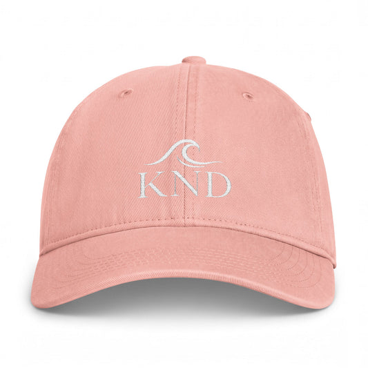 KND Coastal Washed Cap – KND Wave Embroidered Beach Hat