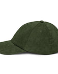 KND Olive Corduroy Hat — low-profile fit product view