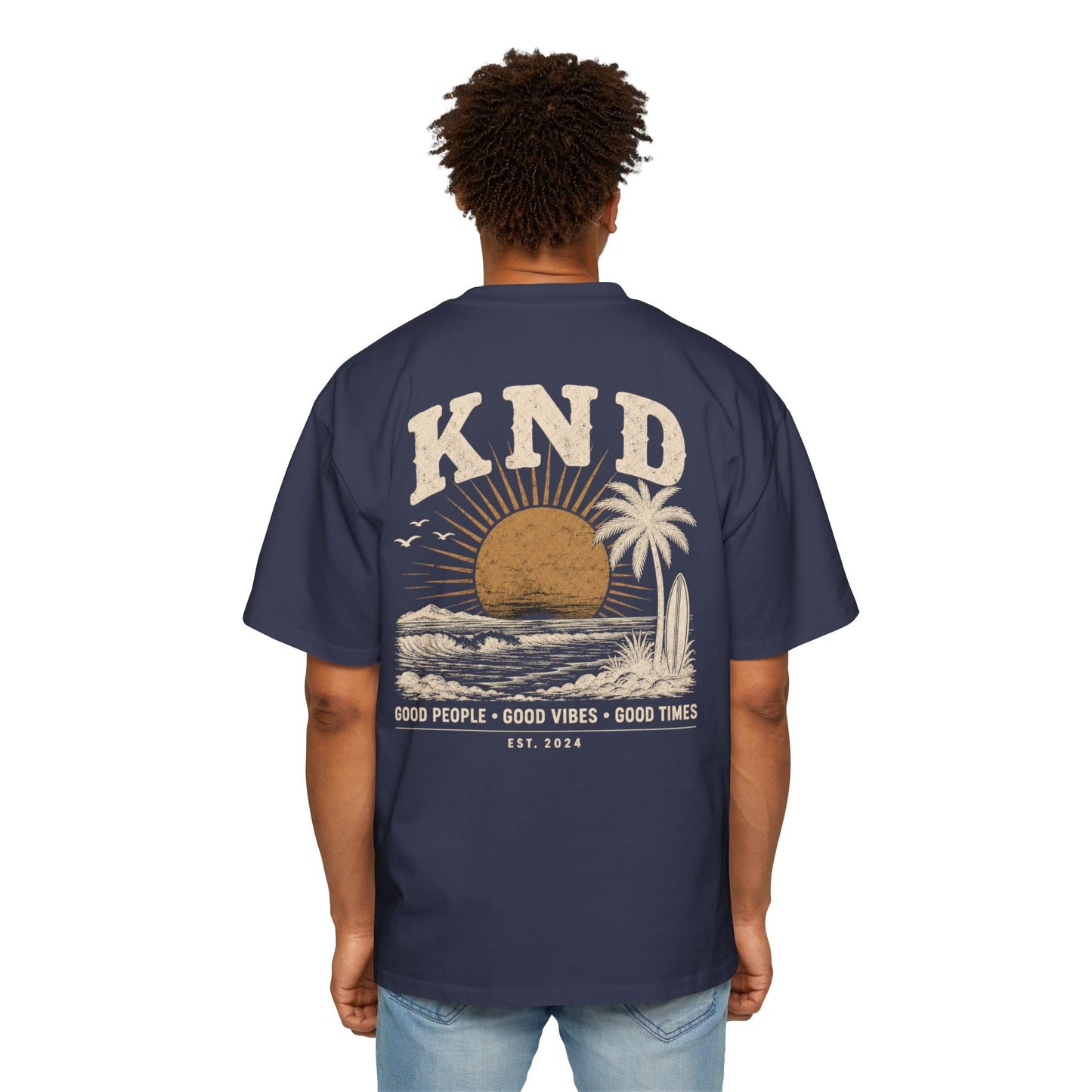 KND Sunset Surf Tee — Beach Vibes Graphic T-Shirt - KND Brand