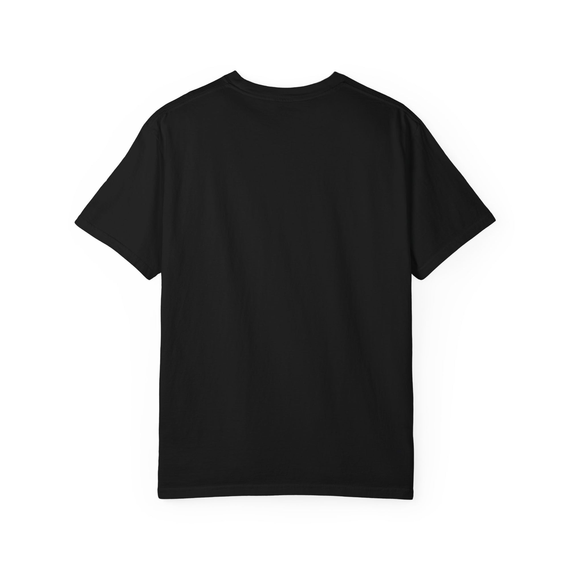 KND Essentials garment-dyed graphic T-shirt in Black or True Navy - KND Brand