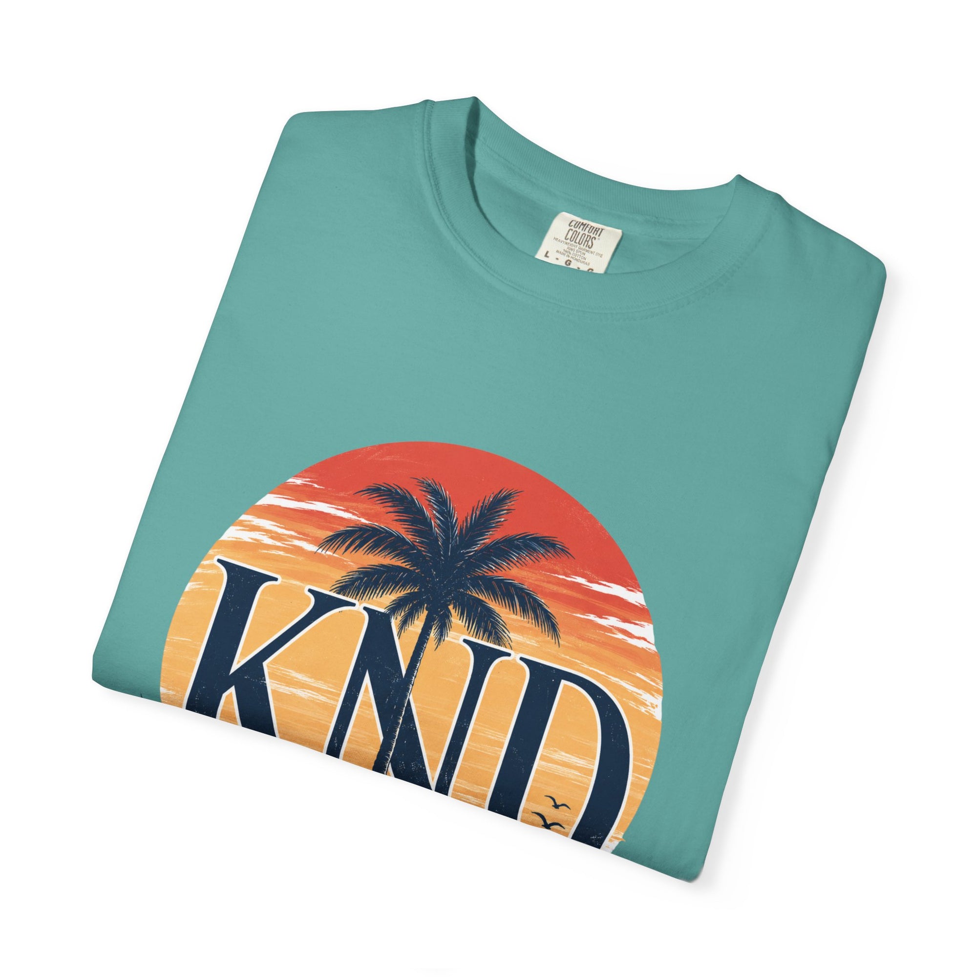KND Classic garment-dyed graphic T-shirt - KND Brand