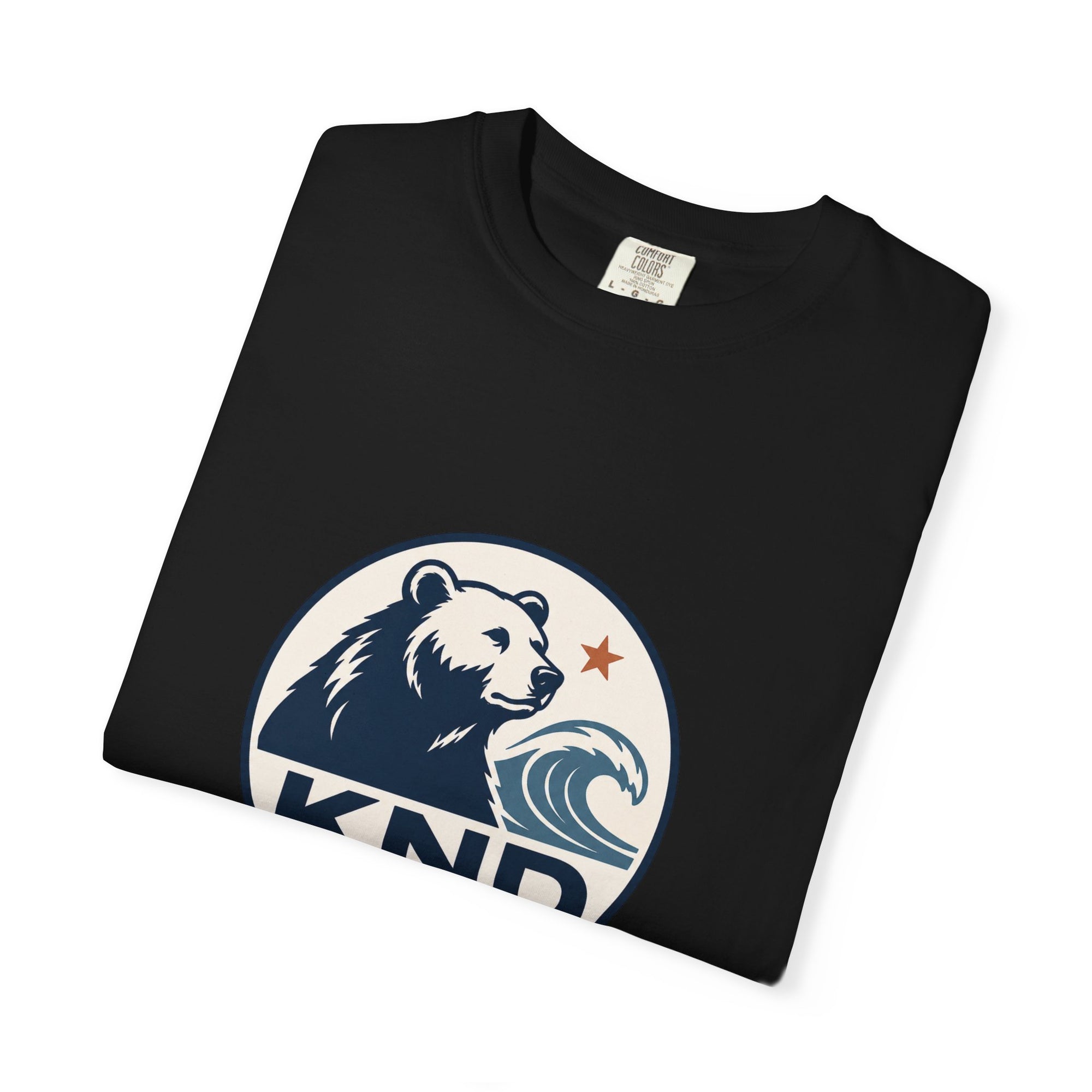 KND West Coast Energy Tee garment-dyed unisex graphic T-shirt - KND Brand