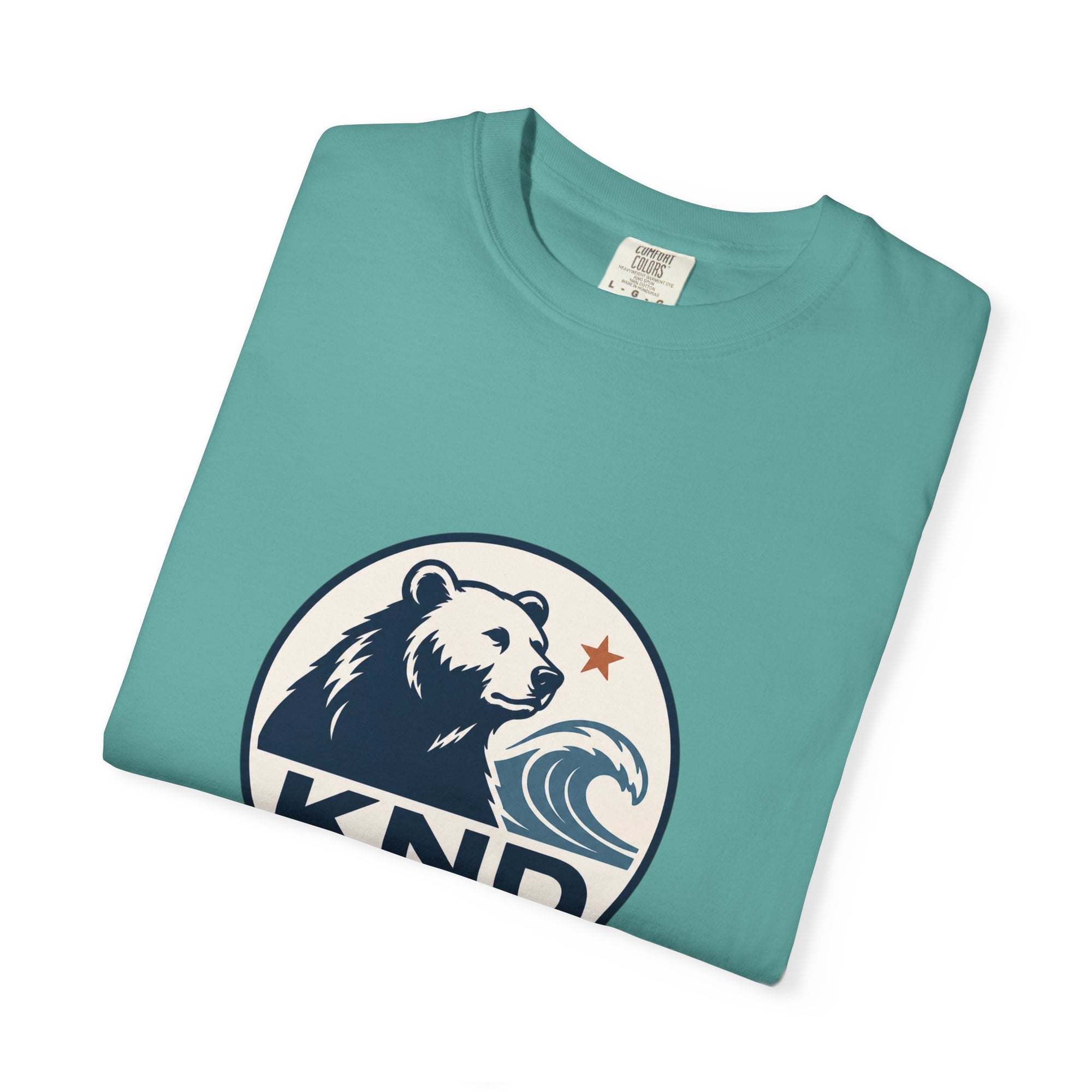 KND West Coast Energy Tee garment-dyed unisex graphic T-shirt - KND Brand