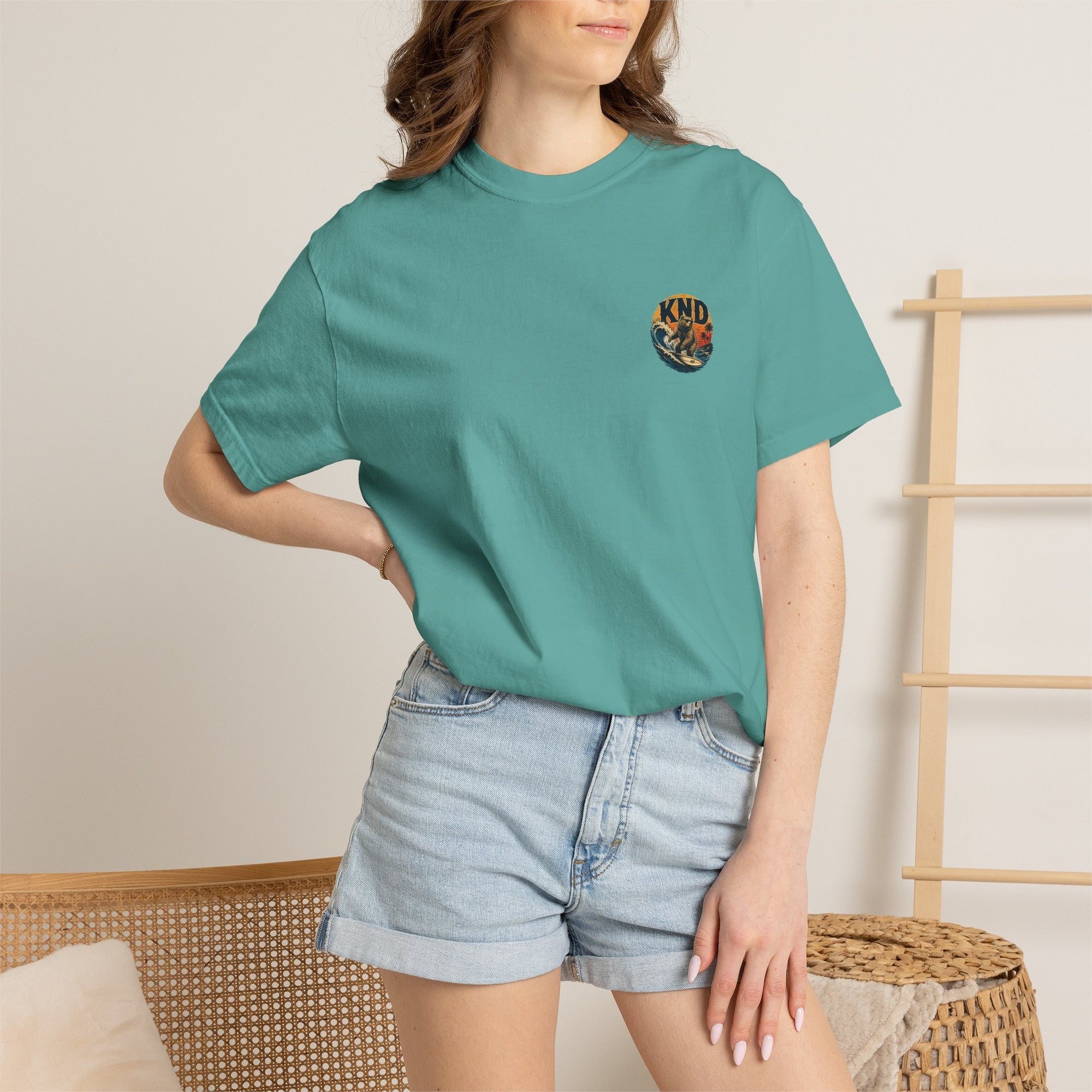 KND Coastal Colors Tee unisex heavyweight graphic T-shirt - KND Brand