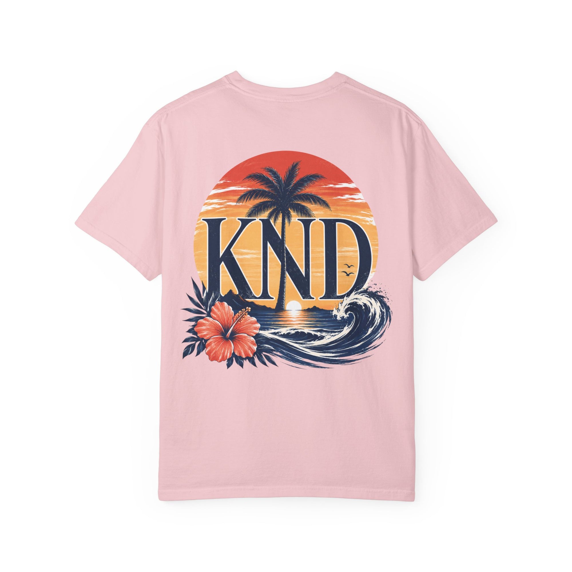 KND Coastal Culture Tee garment-dyed unisex graphic T-shirt - KND Brand