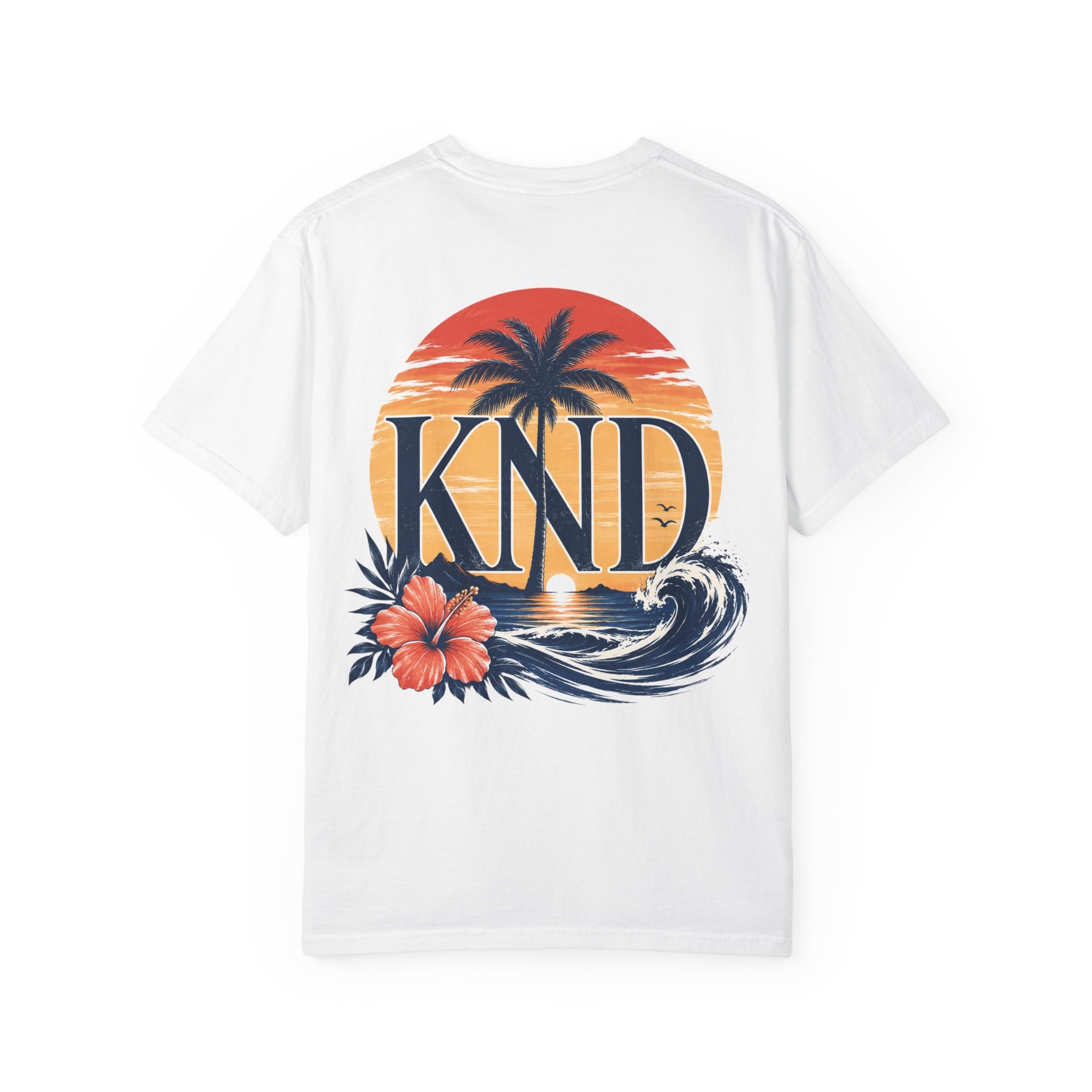 KND Coastal Culture Tee garment-dyed unisex graphic T-shirt - KND Brand