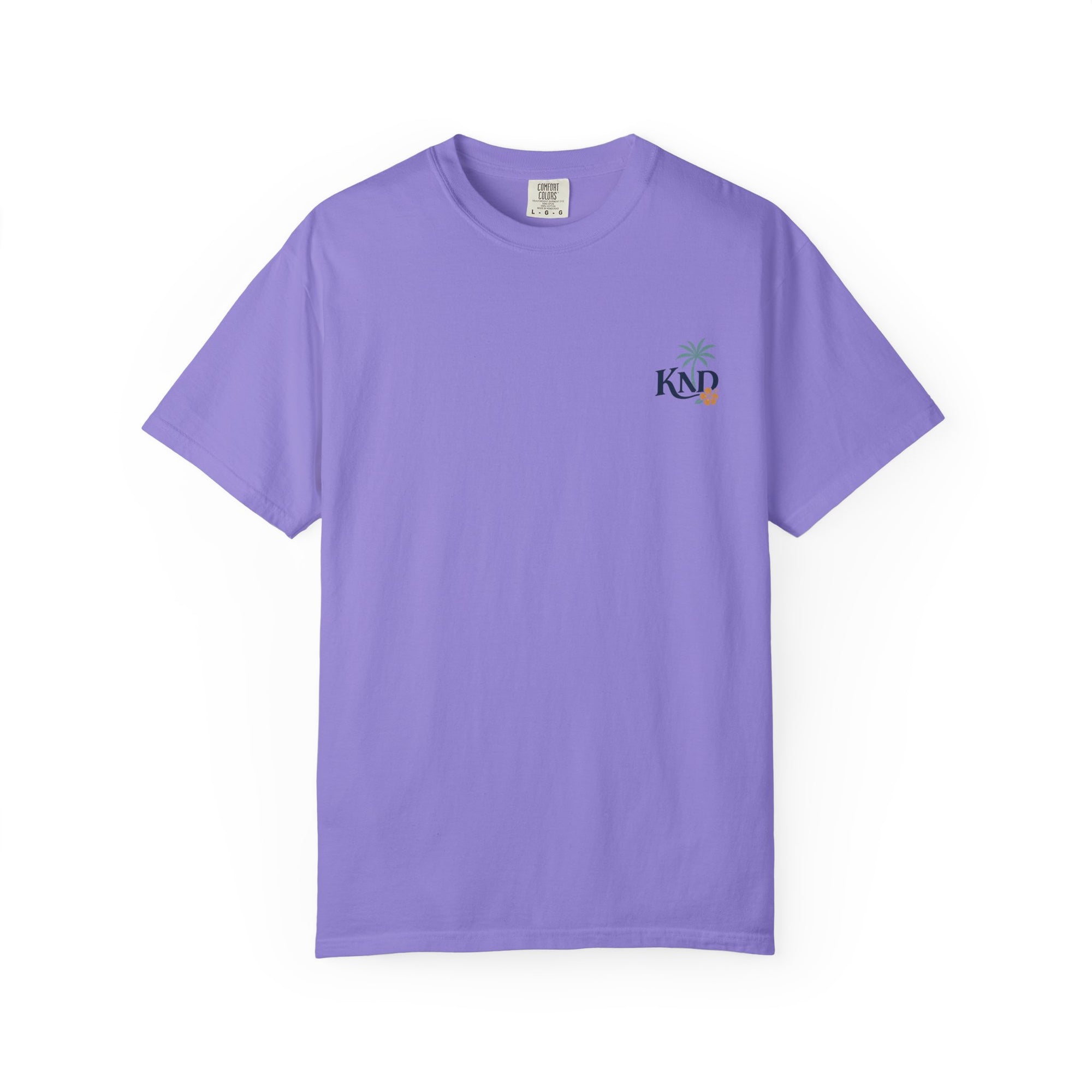 KND Coastal Culture Tee garment-dyed unisex graphic T-shirt - KND Brand