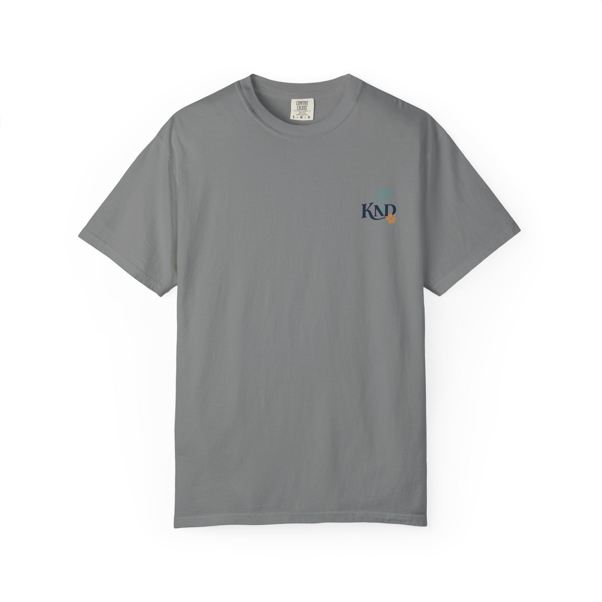KND Coastal Culture Tee garment-dyed unisex graphic T-shirt - KND Brand