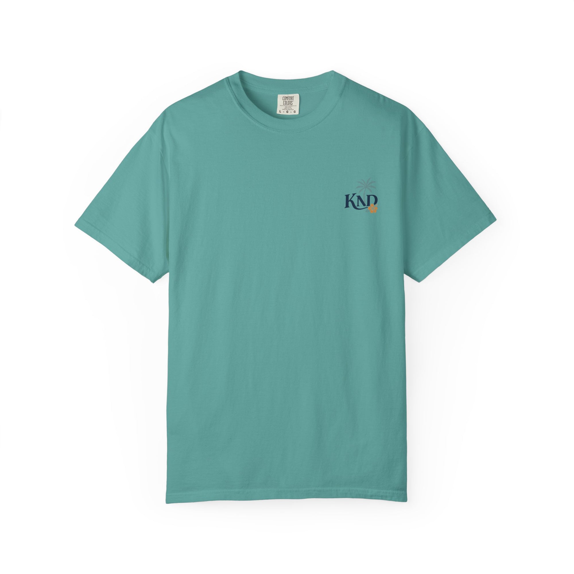 KND Coastal Culture Tee garment-dyed unisex graphic T-shirt - KND Brand