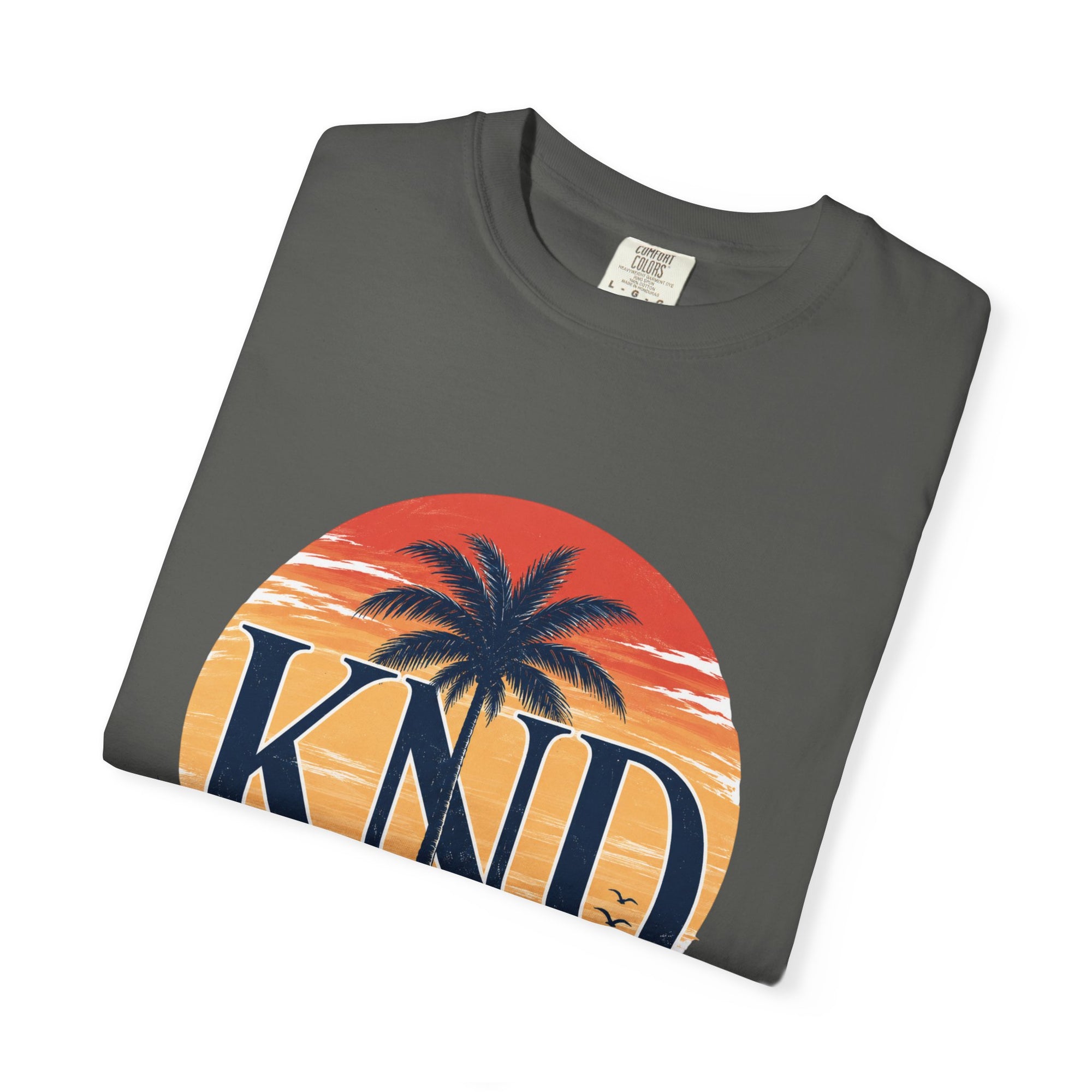 KND Classic garment-dyed graphic T-shirt - KND Brand