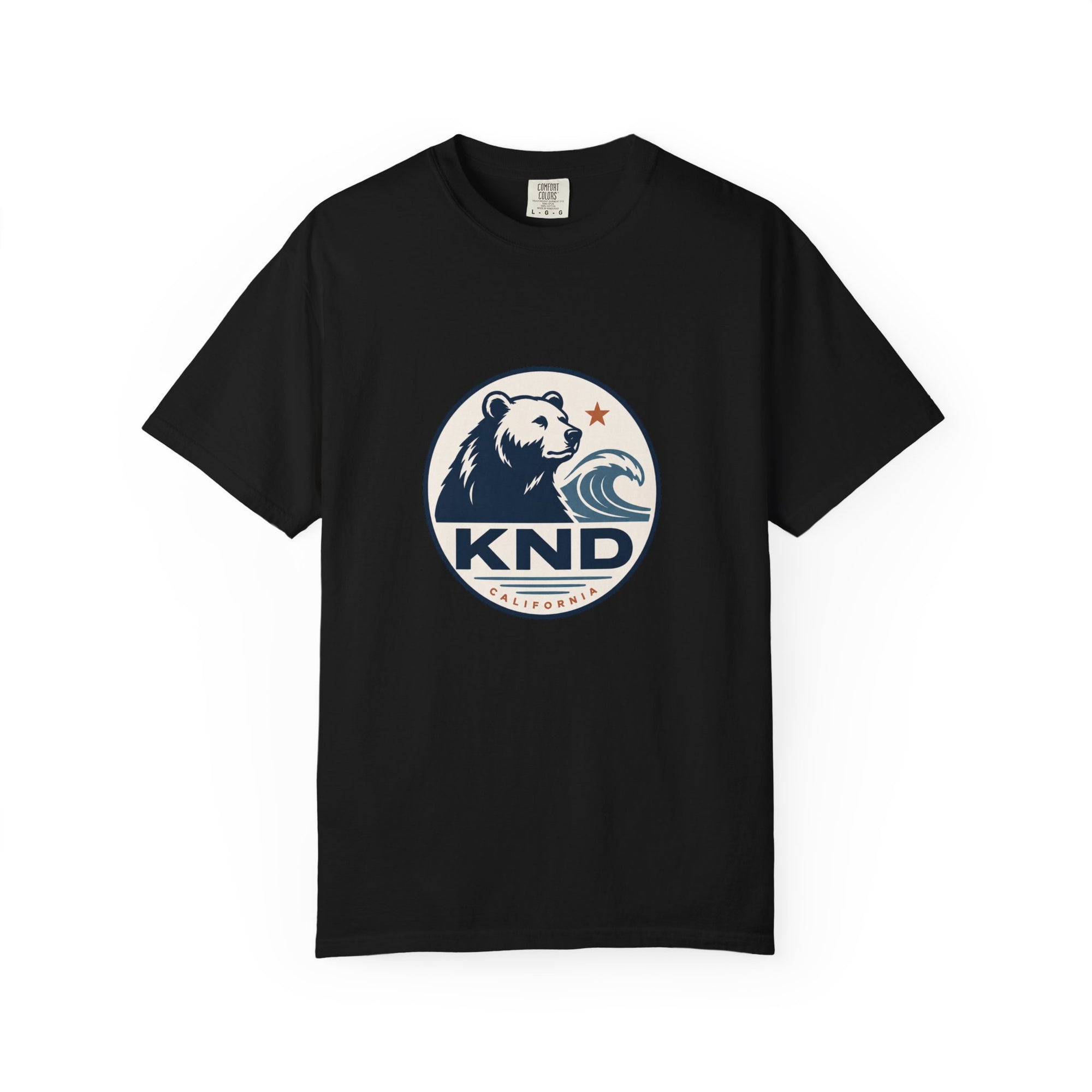 KND West Coast Energy Tee garment-dyed unisex graphic T-shirt - KND Brand