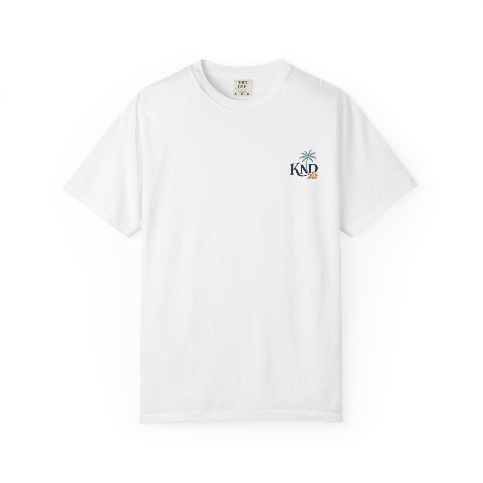 KND Coastal Culture Tee garment-dyed unisex graphic T-shirt - KND Brand