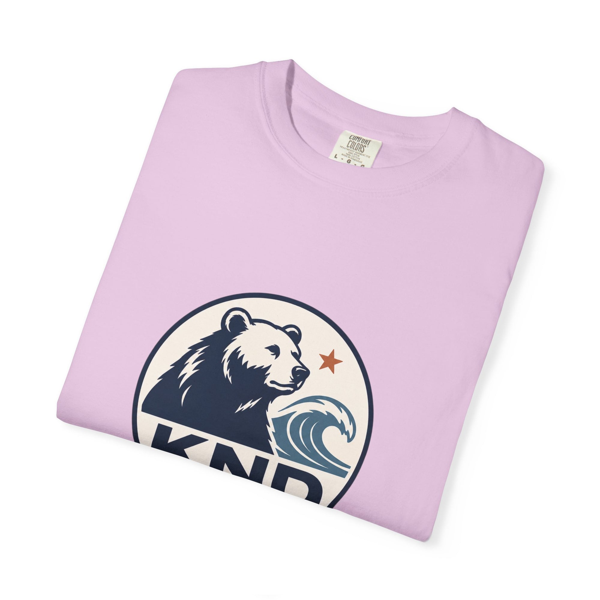 KND West Coast Energy Tee garment-dyed unisex graphic T-shirt - KND Brand