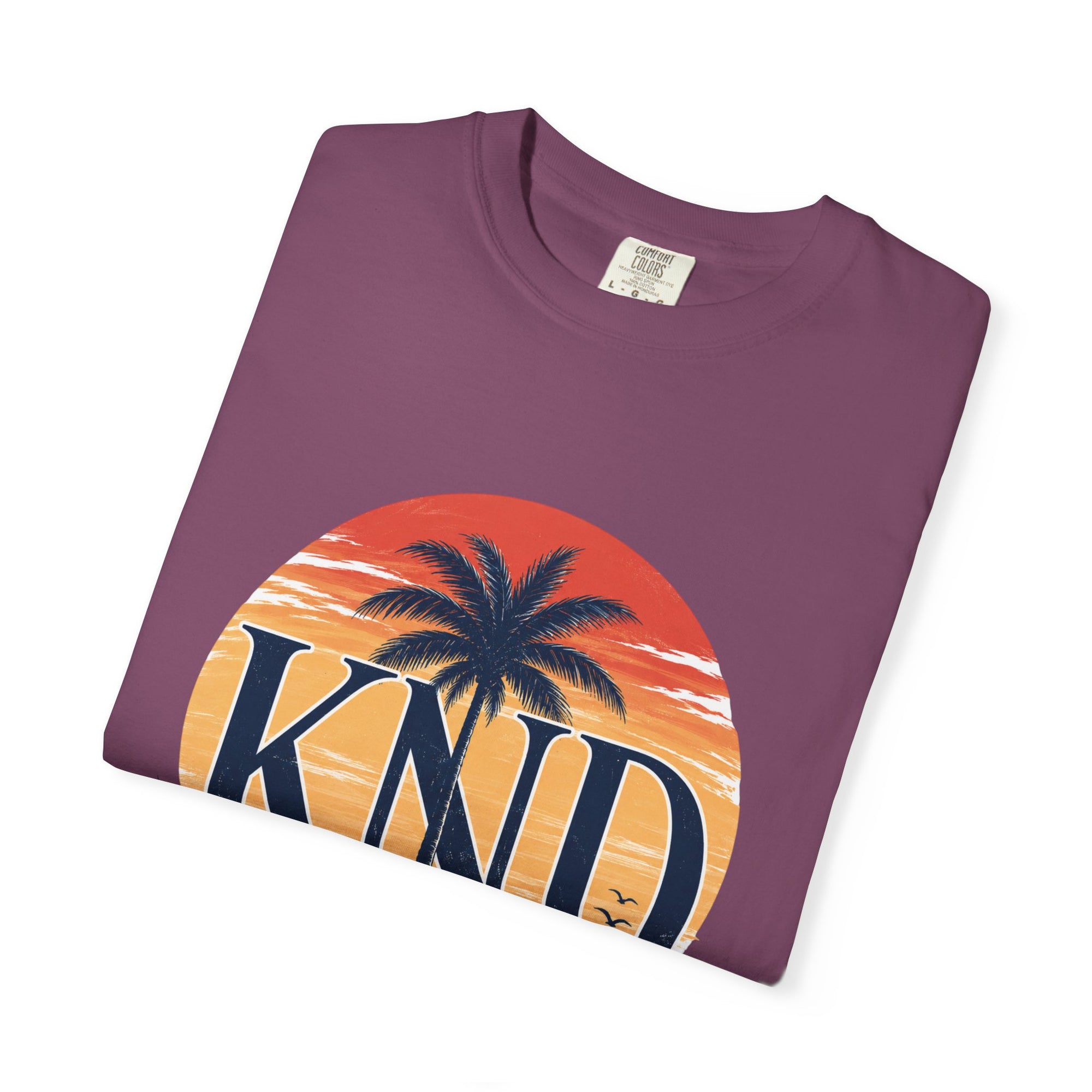 KND Classic garment-dyed graphic T-shirt - KND Brand