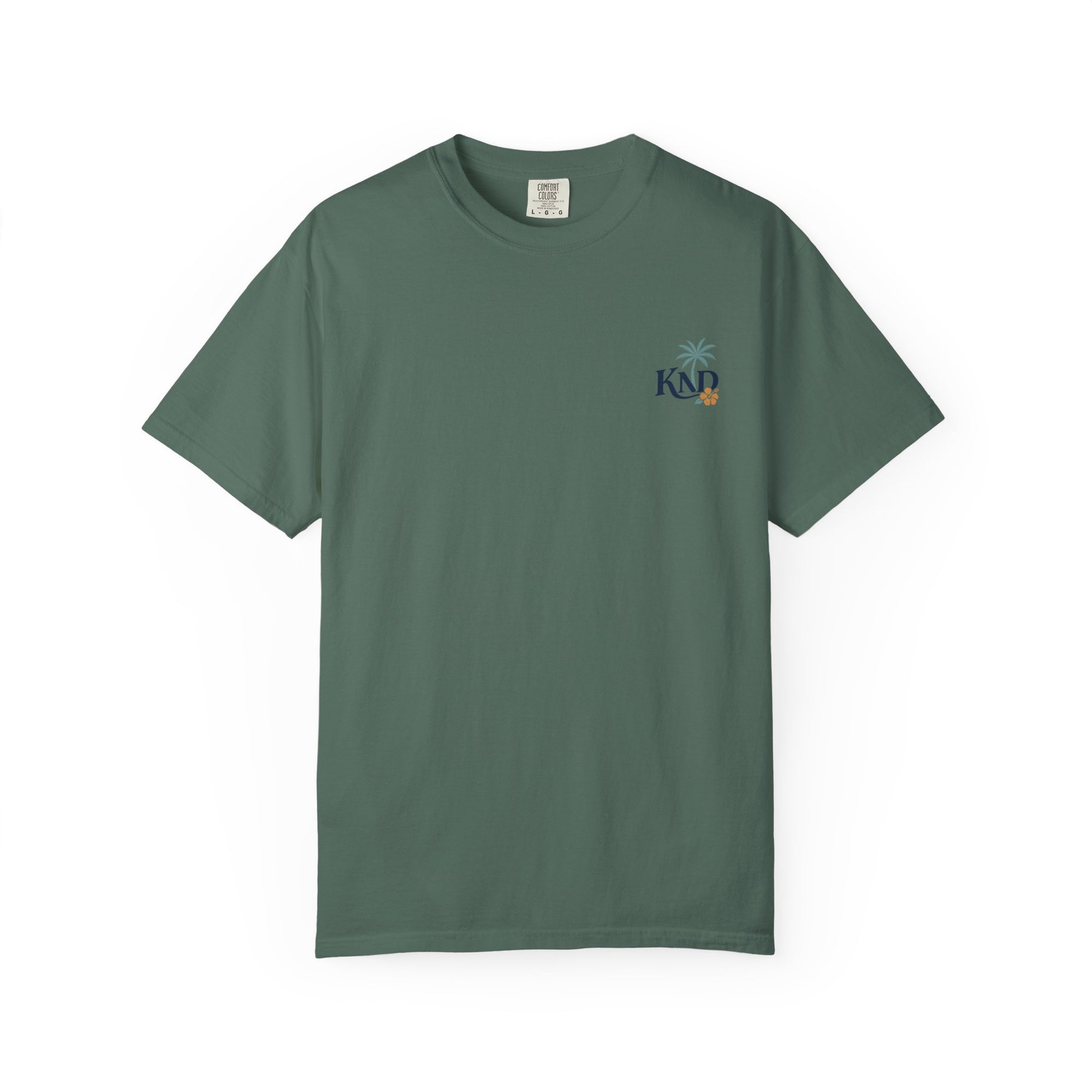 KND Coastal Culture Tee garment-dyed unisex graphic T-shirt - KND Brand