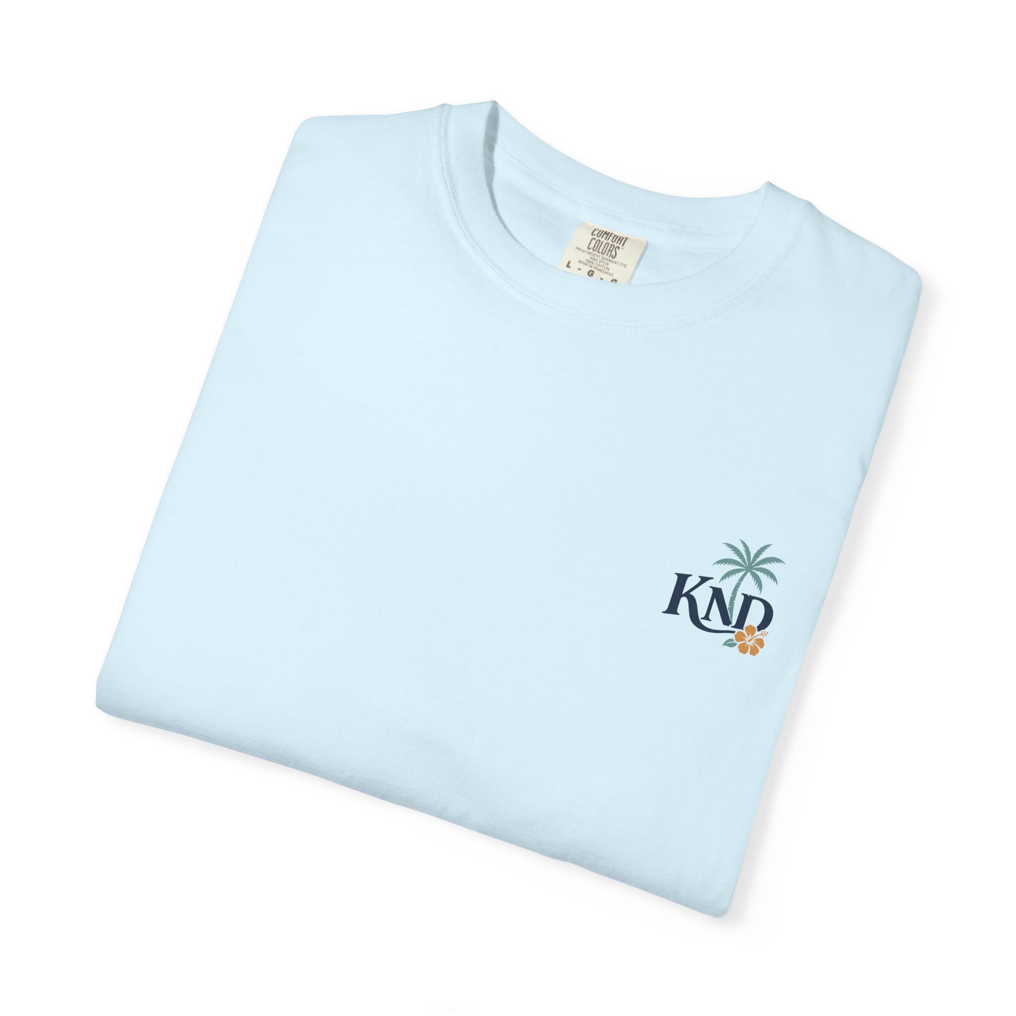 KND Coastal Culture Tee garment-dyed unisex graphic T-shirt - KND Brand