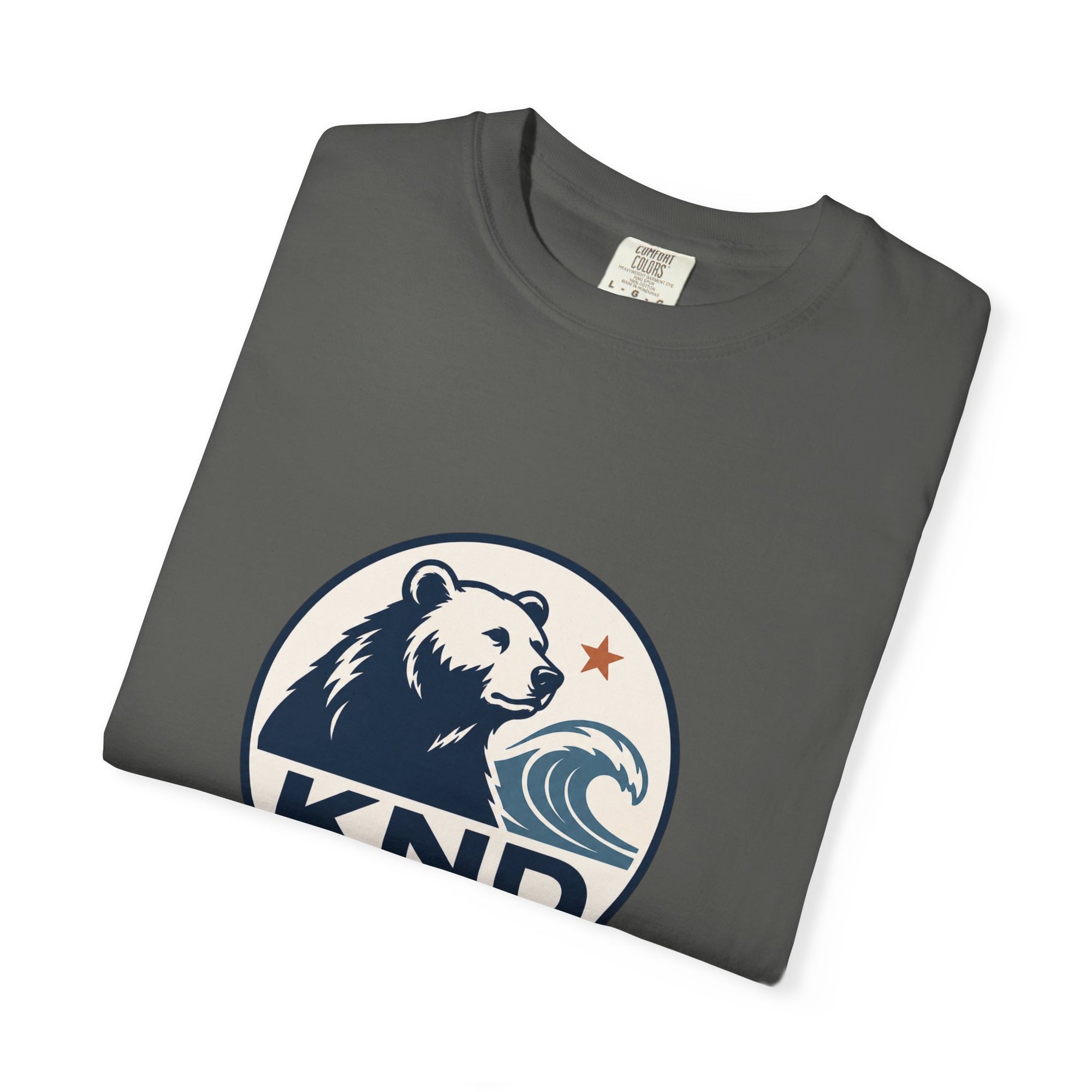 KND West Coast Energy Tee garment-dyed unisex graphic T-shirt - KND Brand