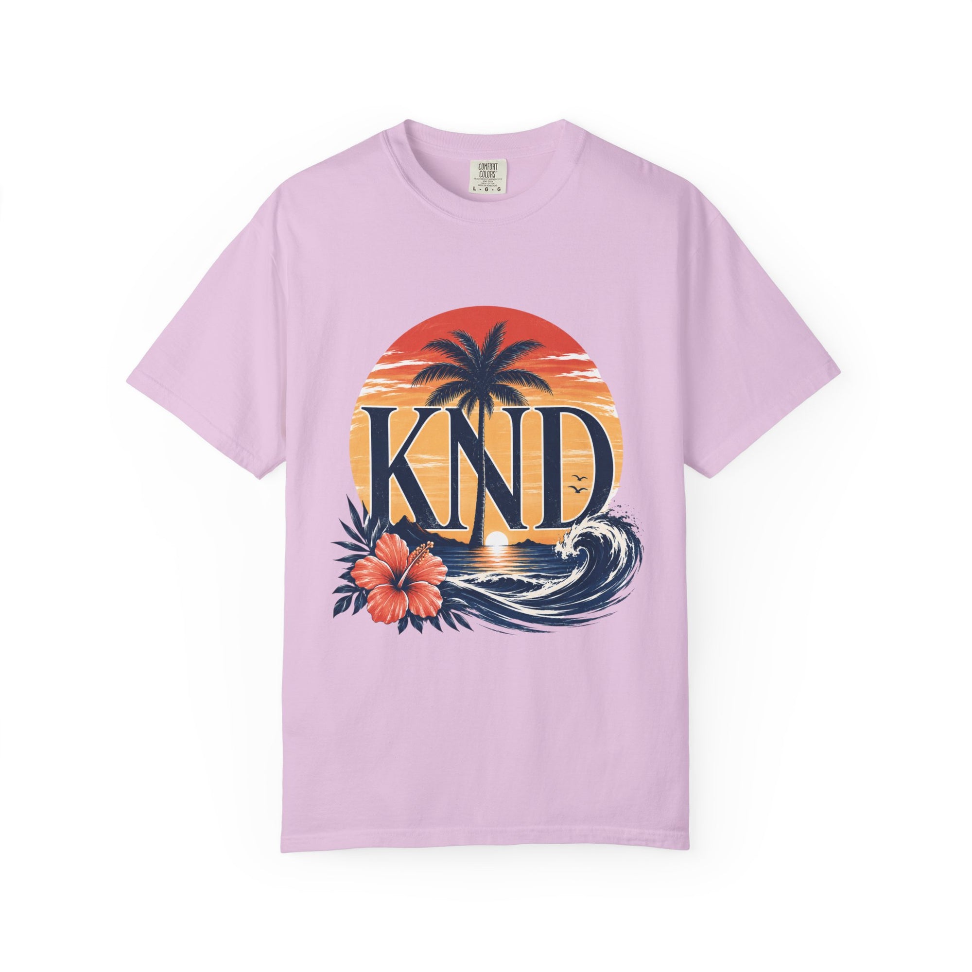 KND Classic garment-dyed graphic T-shirt - KND Brand