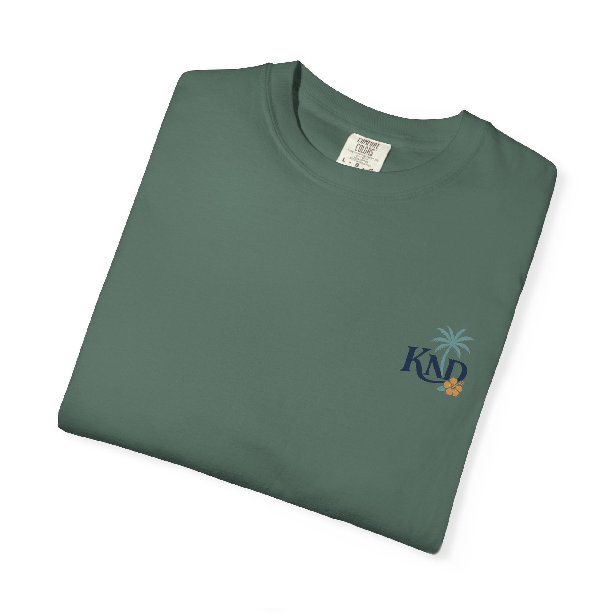 KND Coastal Culture Tee garment-dyed unisex graphic T-shirt - KND Brand