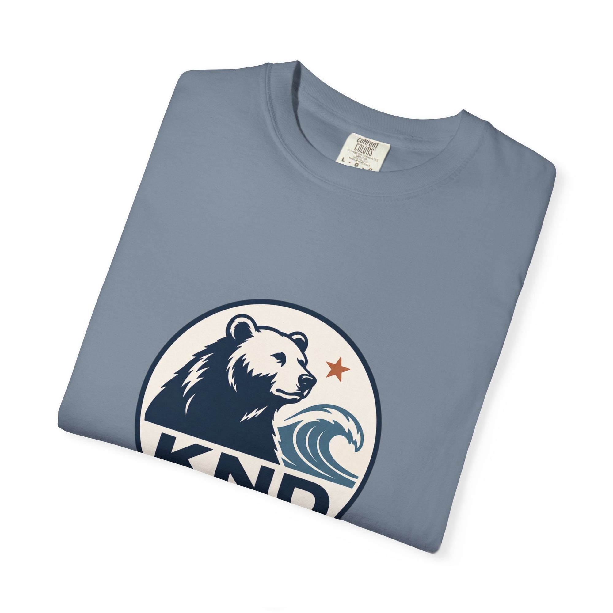 KND West Coast Energy Tee garment-dyed unisex graphic T-shirt - KND Brand