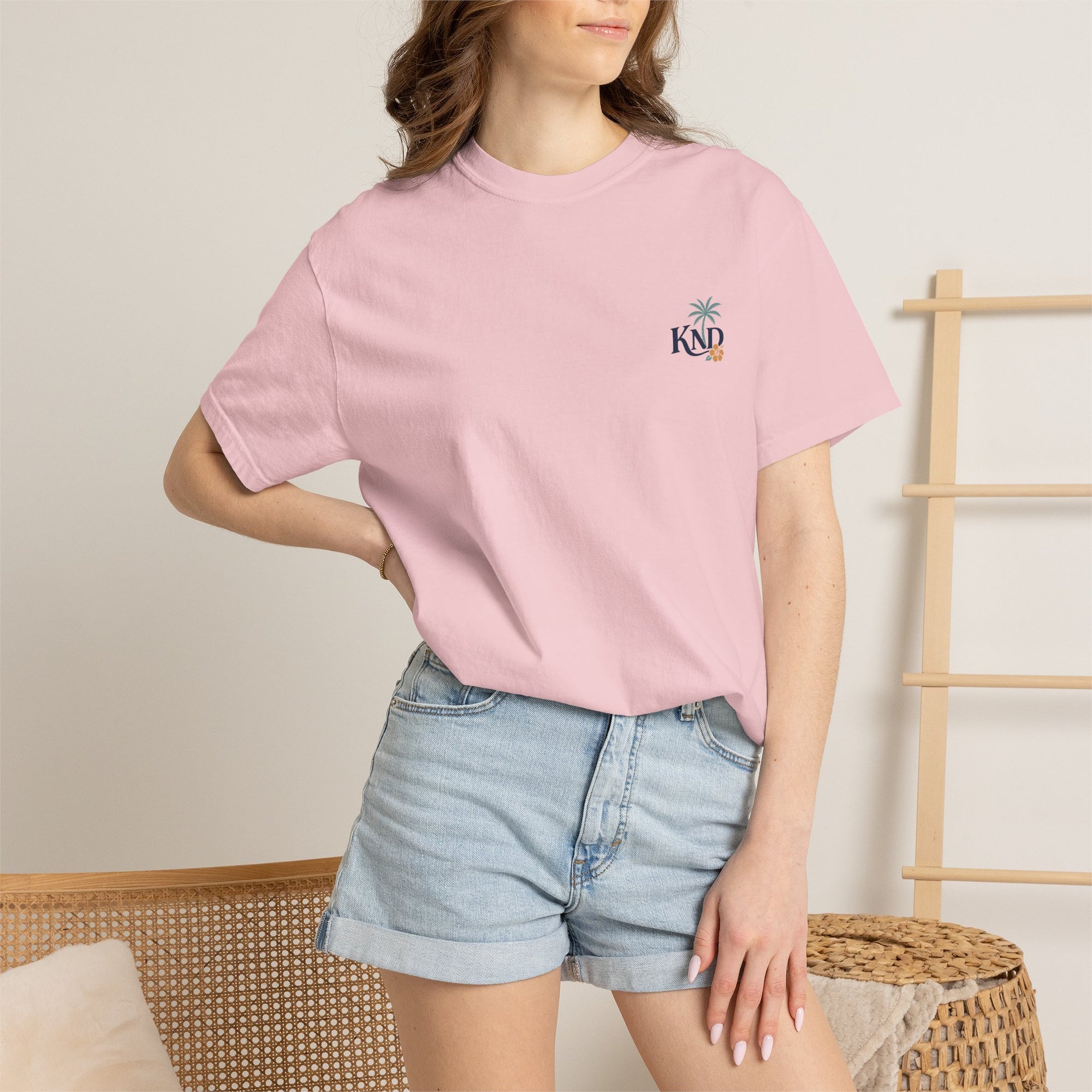 KND Coastal Culture Tee garment-dyed unisex graphic T-shirt - KND Brand