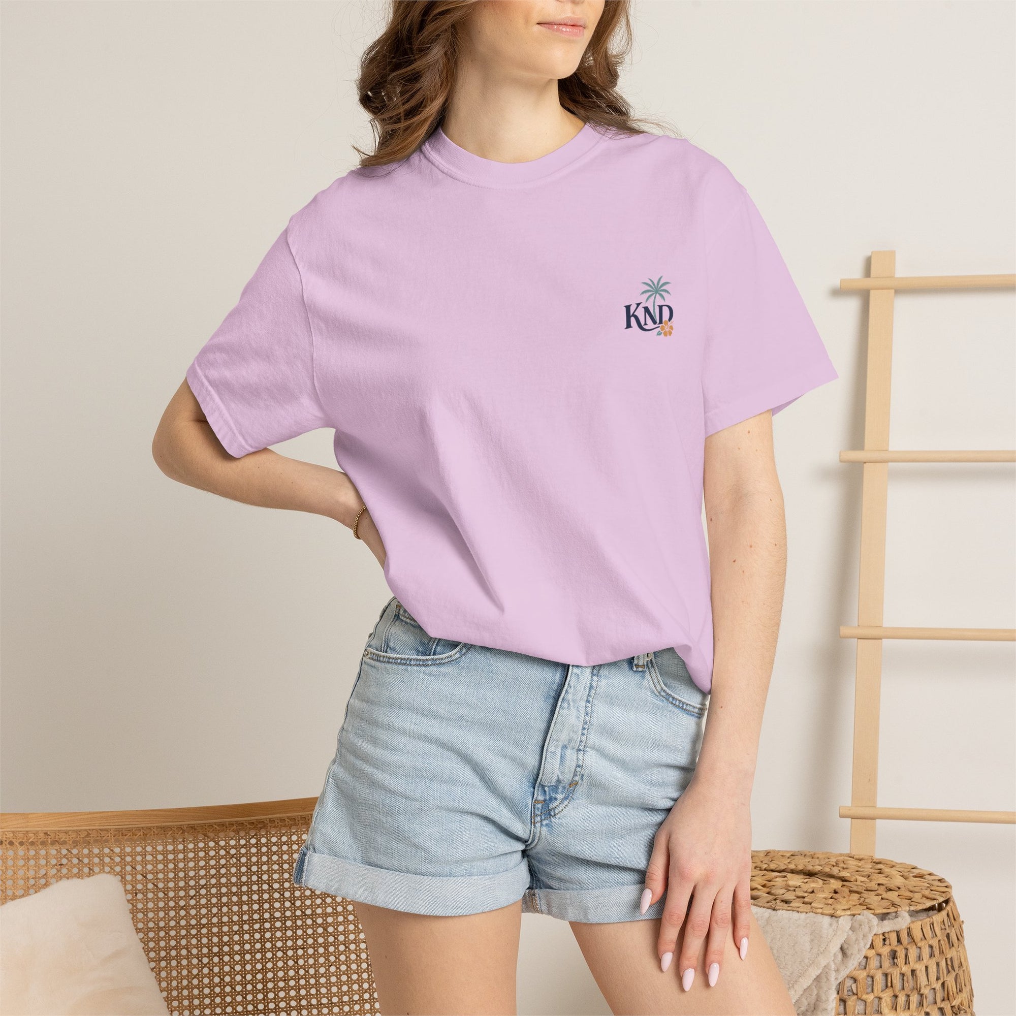 KND Coastal Culture Tee garment-dyed unisex graphic T-shirt - KND Brand