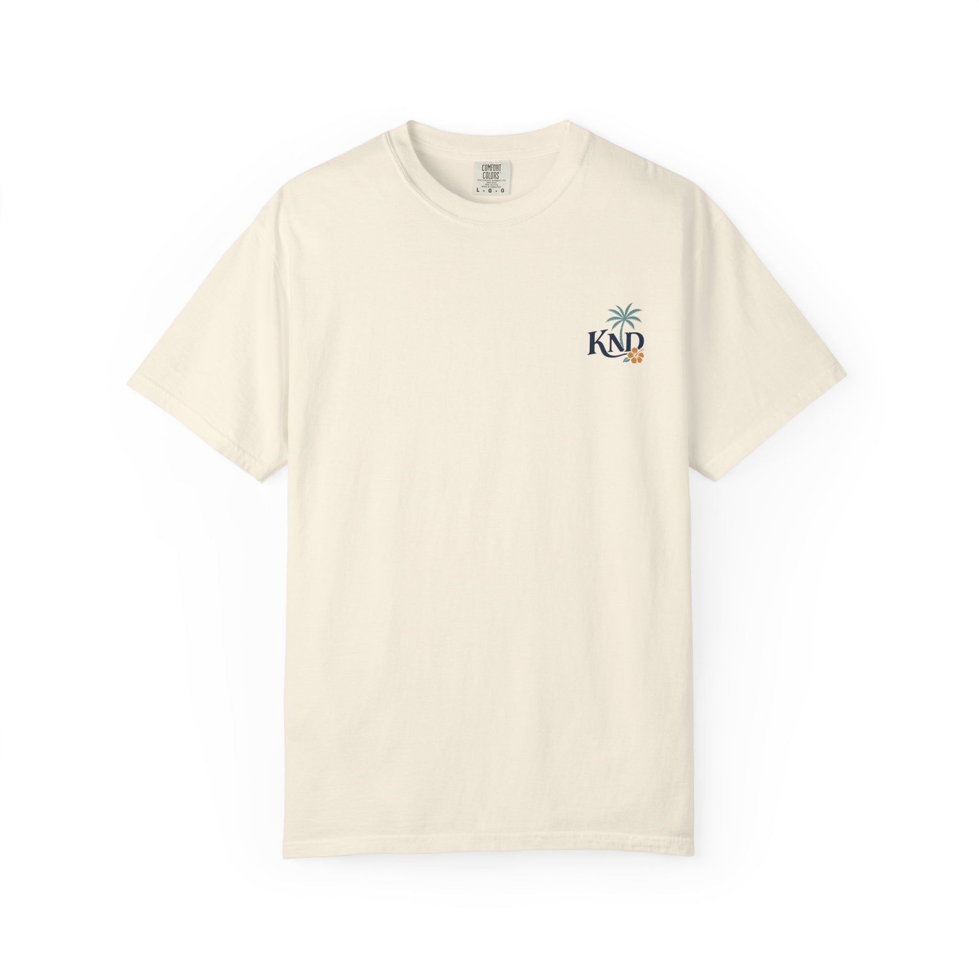 KND Coastal Culture Tee garment-dyed unisex graphic T-shirt - KND Brand