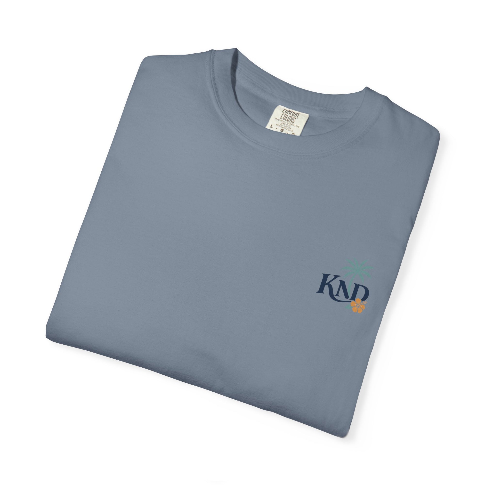KND Coastal Culture Tee garment-dyed unisex graphic T-shirt - KND Brand