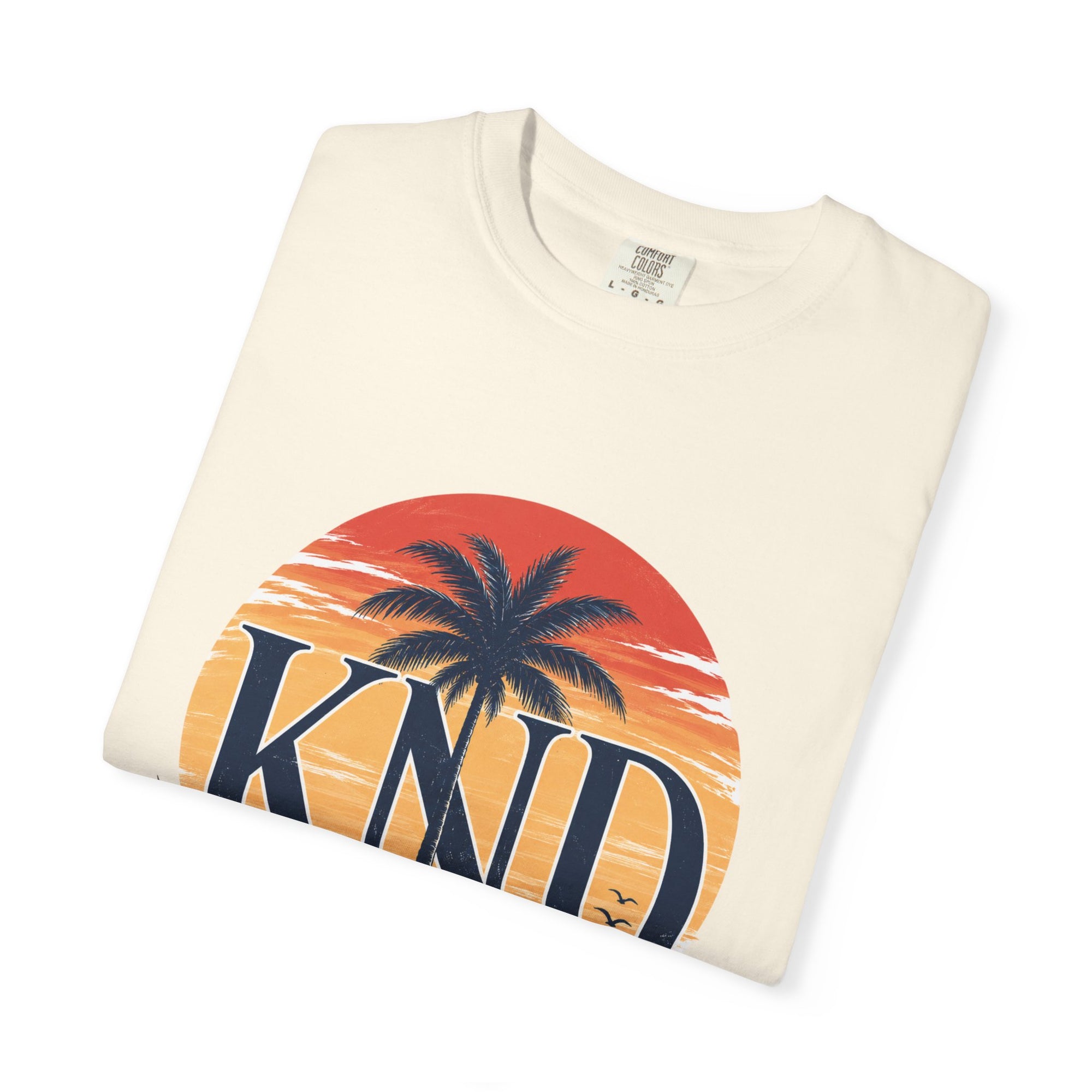 KND Classic garment-dyed graphic T-shirt - KND Brand