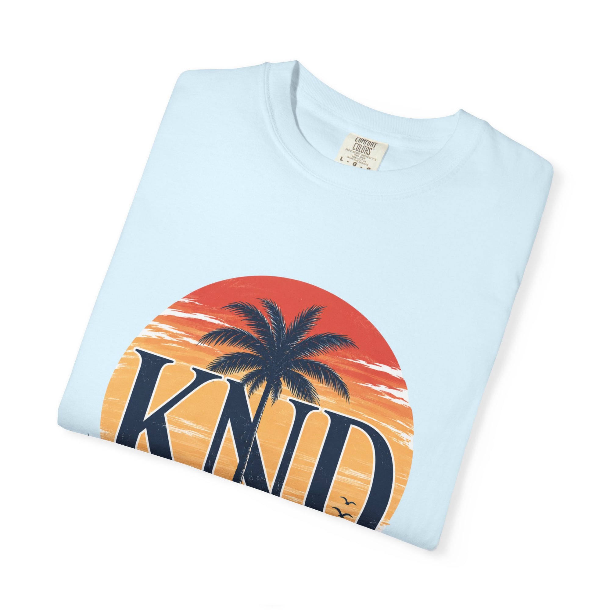 KND Classic garment-dyed graphic T-shirt - KND Brand