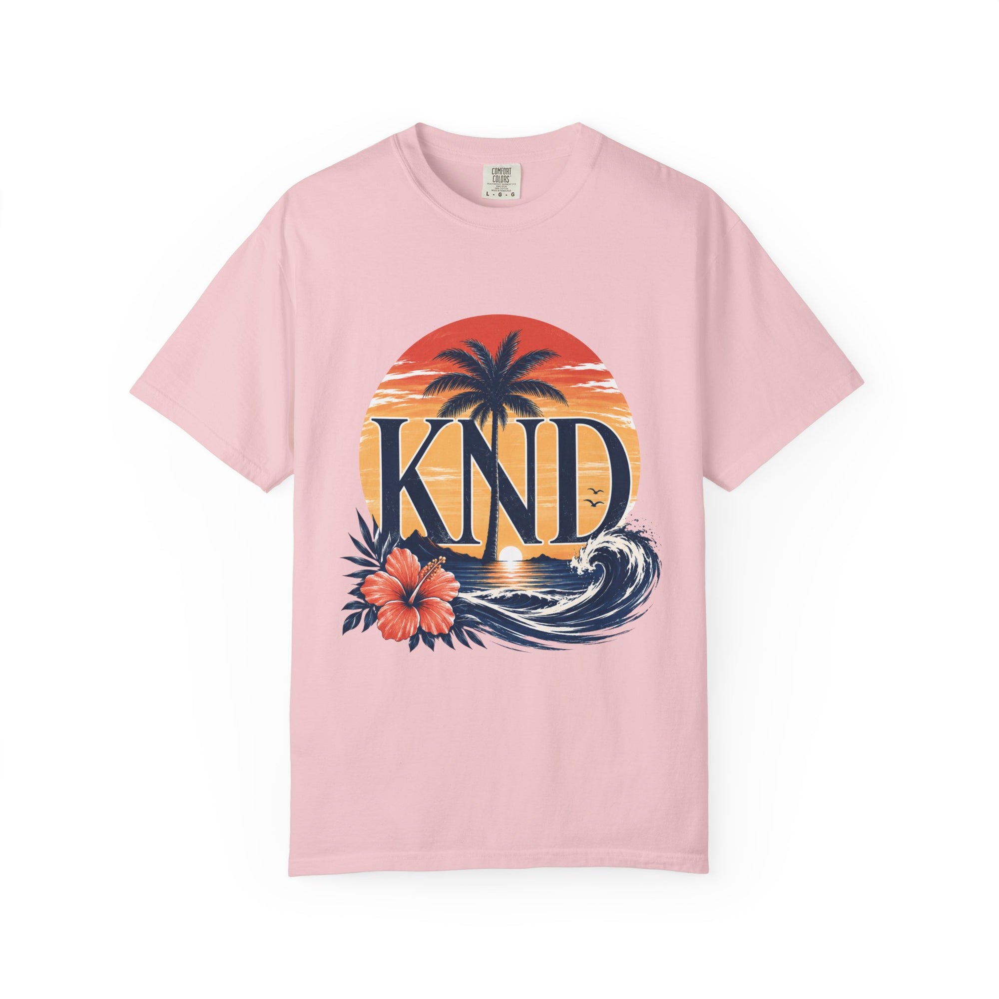 KND Classic garment-dyed graphic T-shirt - KND Brand