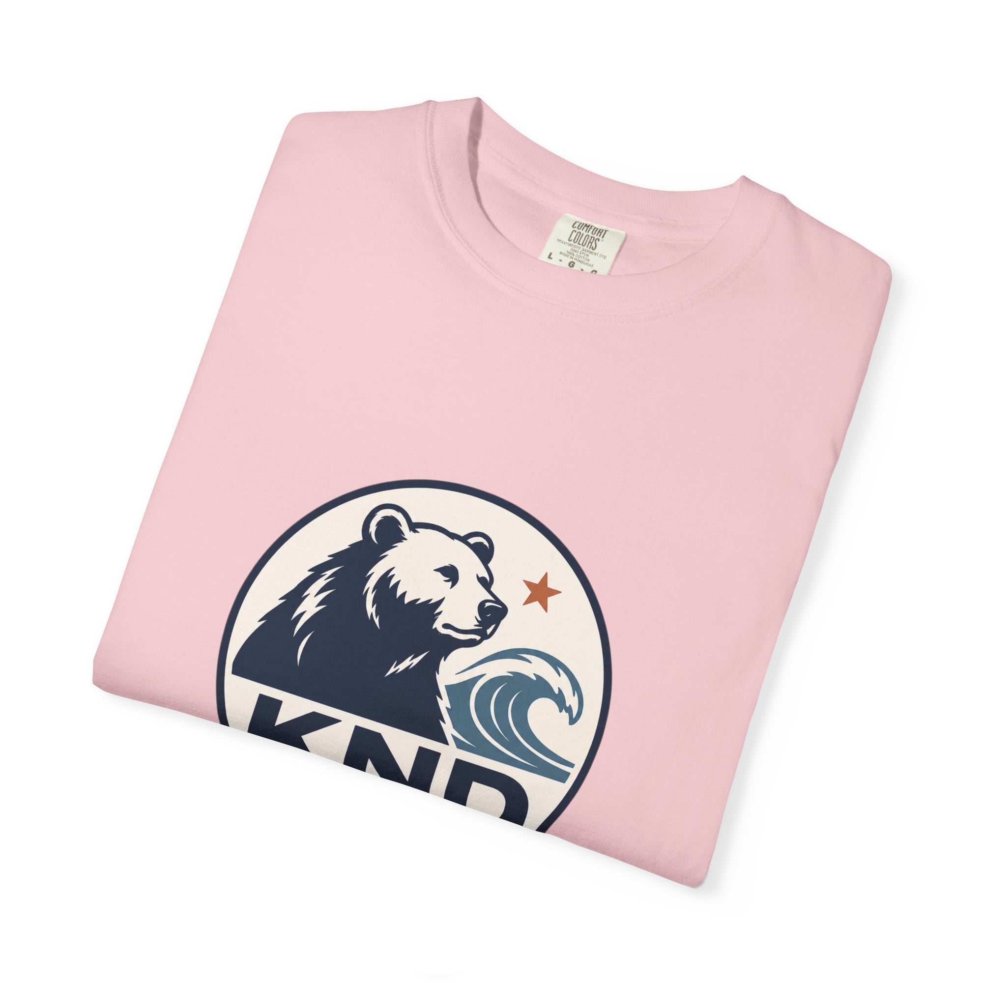 KND West Coast Energy Tee garment-dyed unisex graphic T-shirt - KND Brand