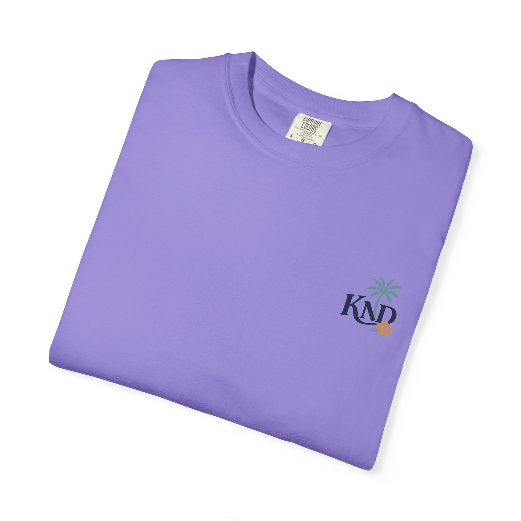 KND Coastal Culture Tee garment-dyed unisex graphic T-shirt - KND Brand