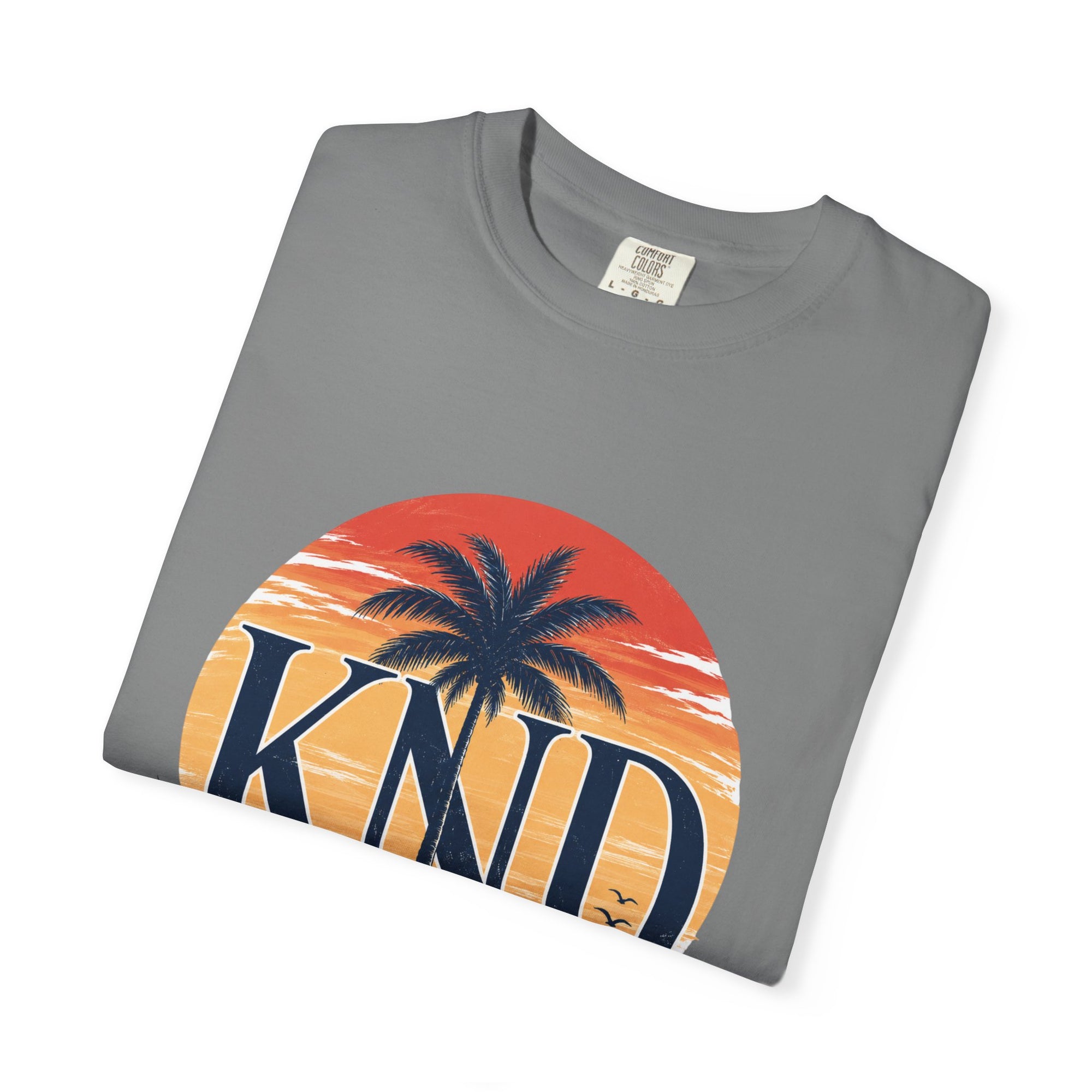 KND Classic garment-dyed graphic T-shirt - KND Brand