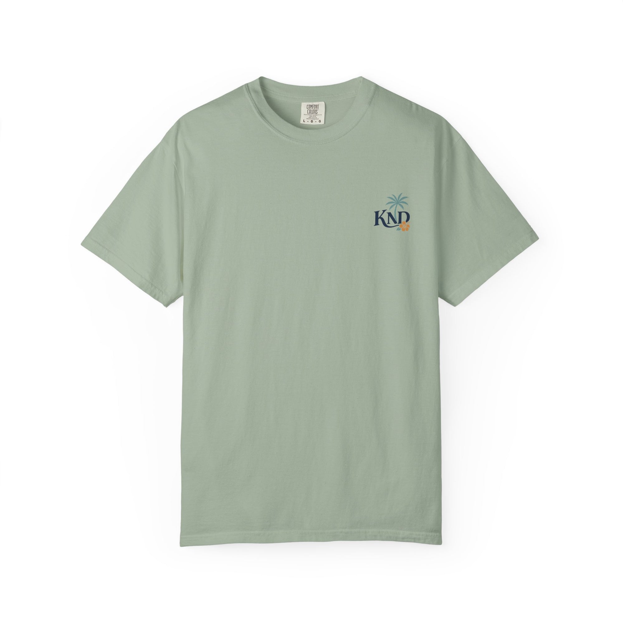 KND Coastal Culture Tee garment-dyed unisex graphic T-shirt - KND Brand
