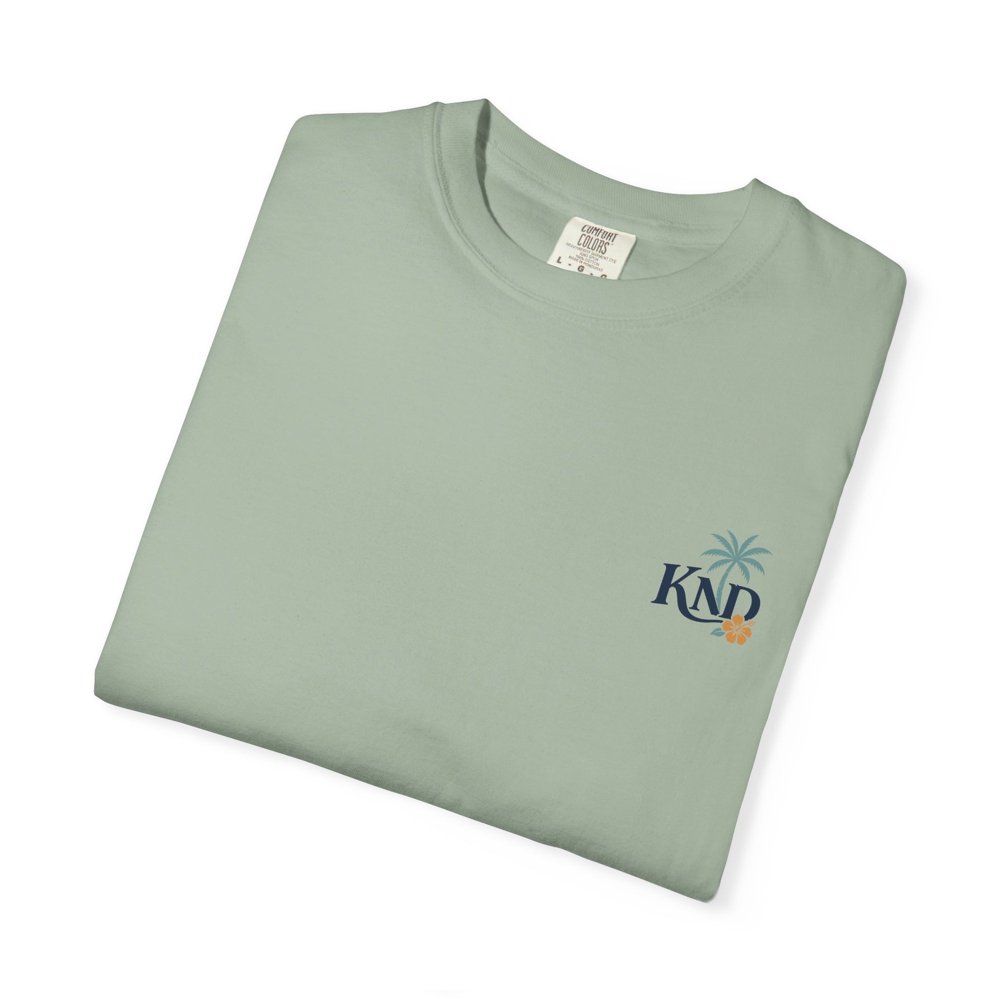 KND Coastal Culture Tee garment-dyed unisex graphic T-shirt - KND Brand