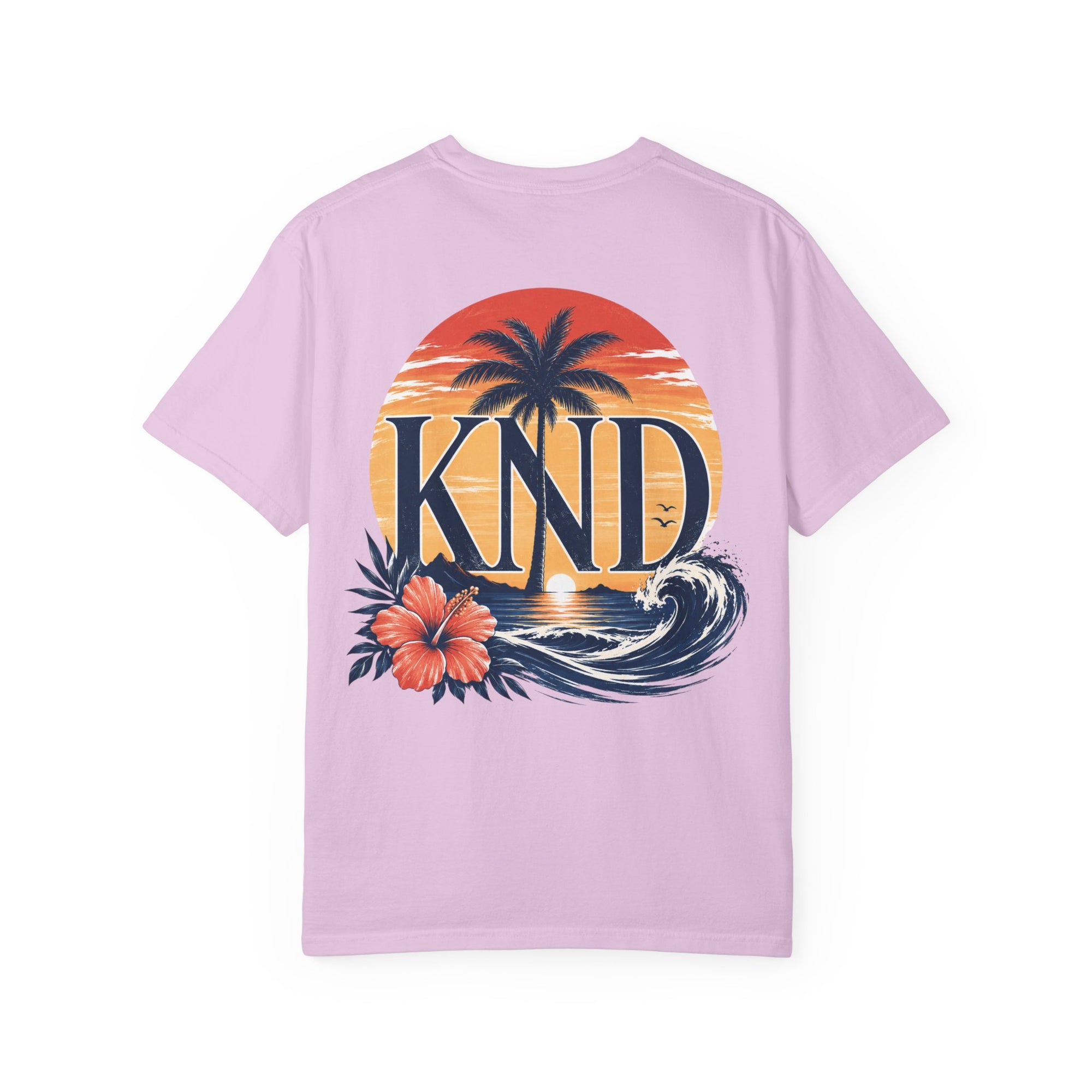 KND Coastal Culture Tee garment-dyed unisex graphic T-shirt - KND Brand