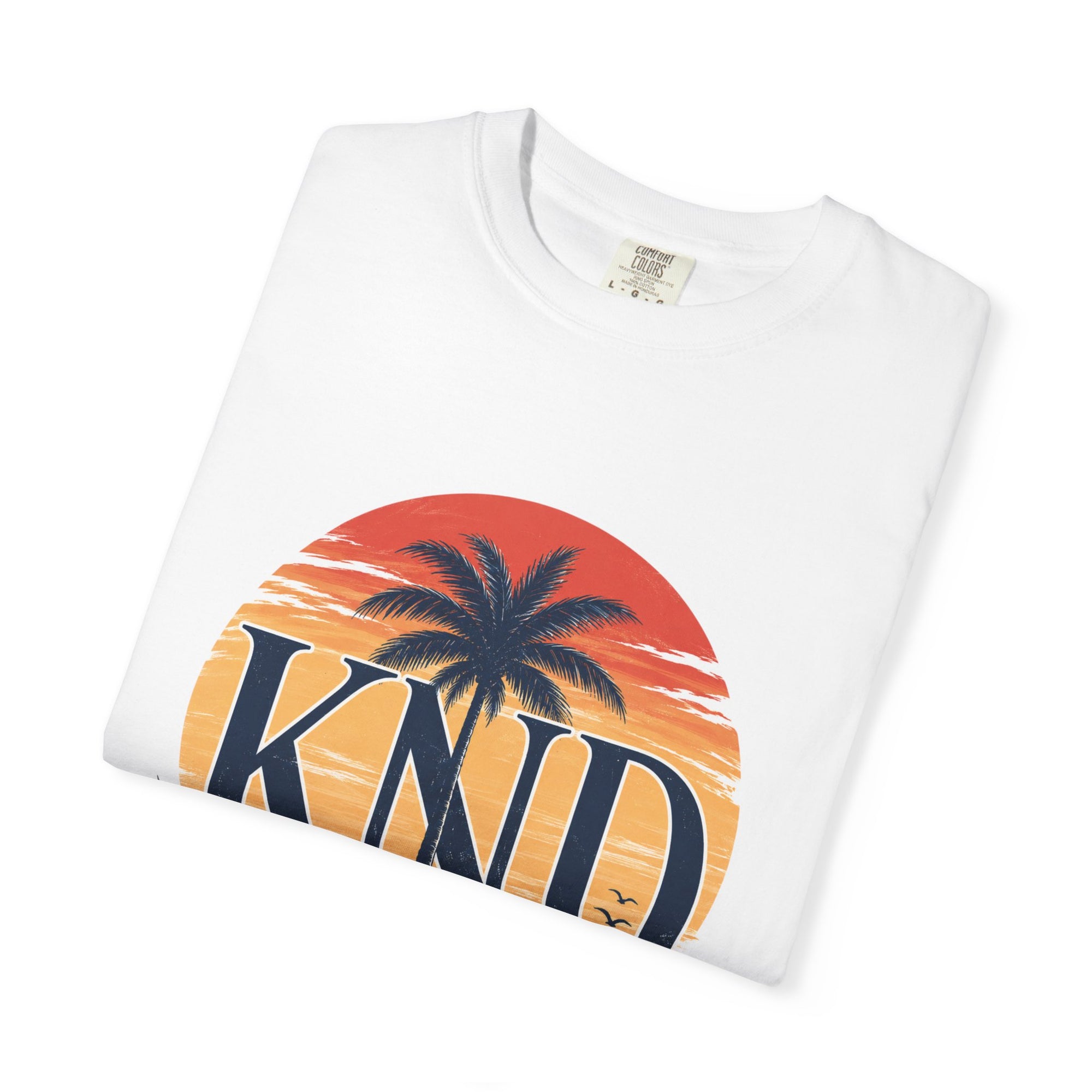 KND Classic garment-dyed graphic T-shirt - KND Brand