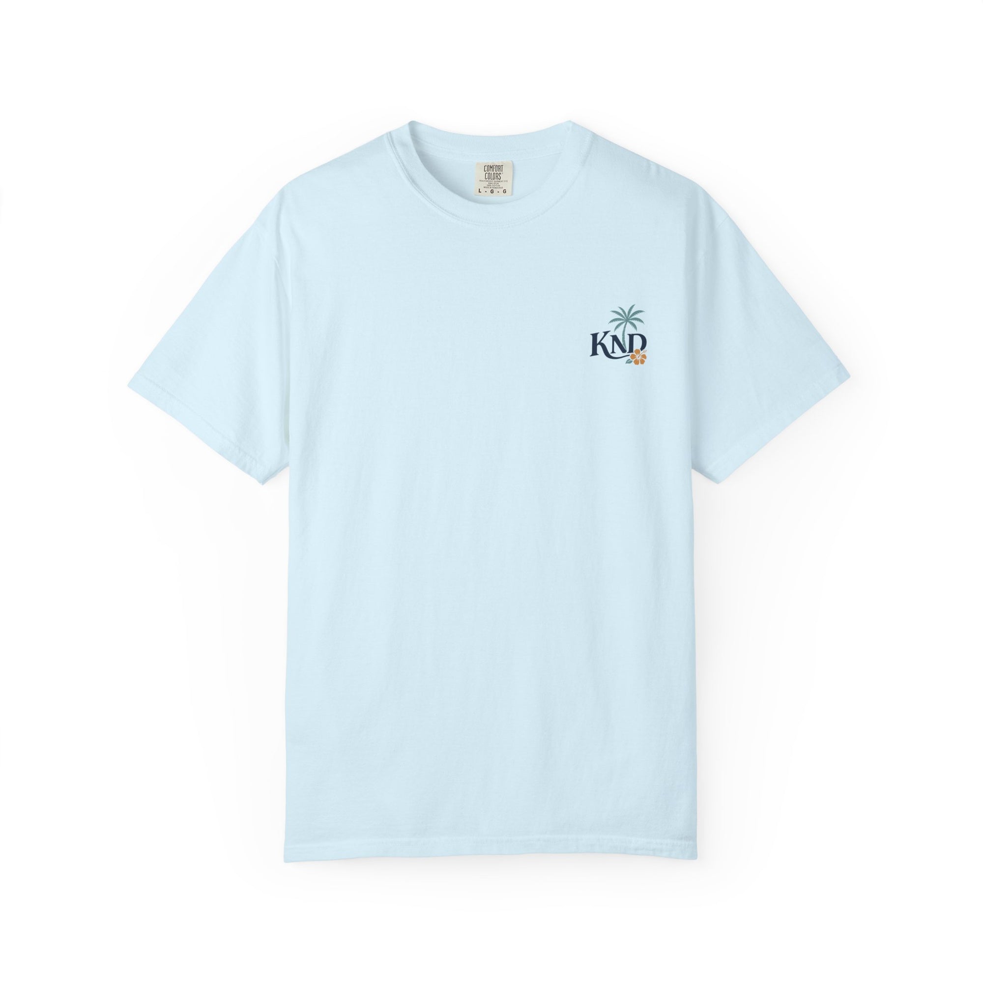 KND Coastal Culture Tee garment-dyed unisex graphic T-shirt - KND Brand