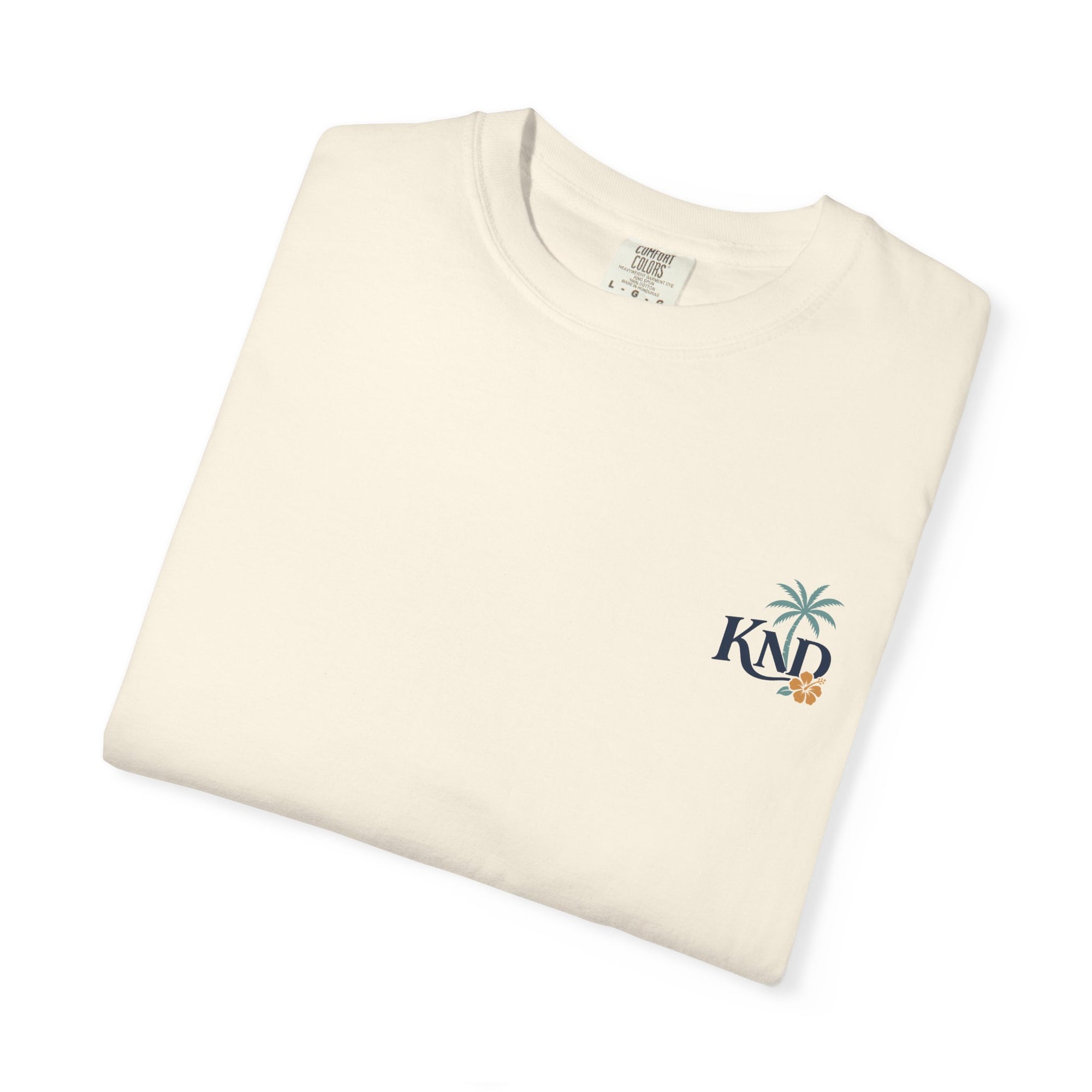 KND Coastal Culture Tee garment-dyed unisex graphic T-shirt - KND Brand