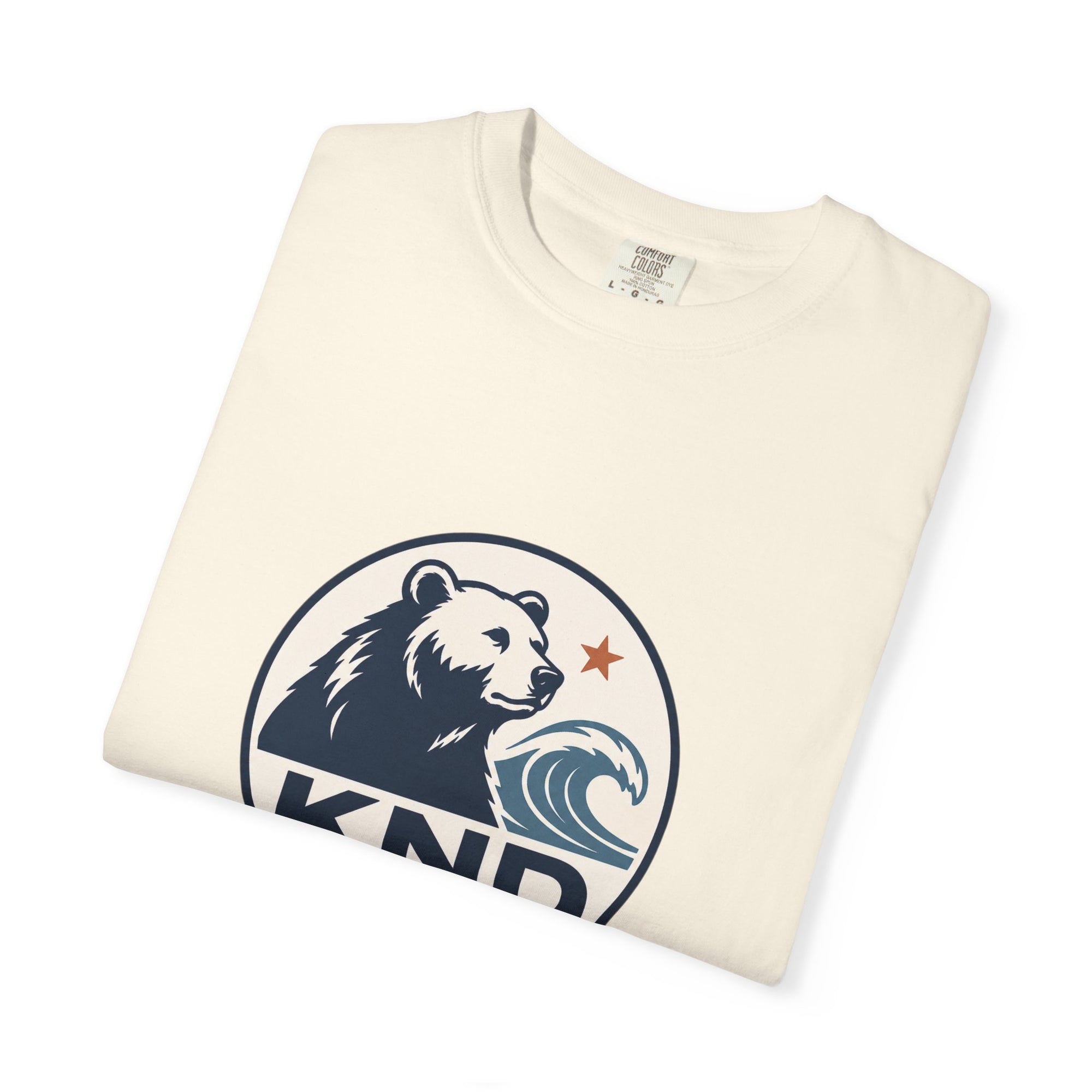 KND West Coast Energy Tee garment-dyed unisex graphic T-shirt - KND Brand