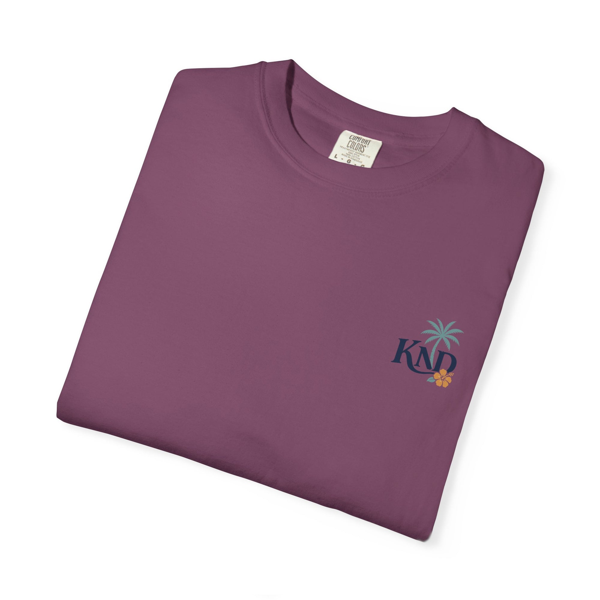 KND Coastal Culture Tee garment-dyed unisex graphic T-shirt - KND Brand