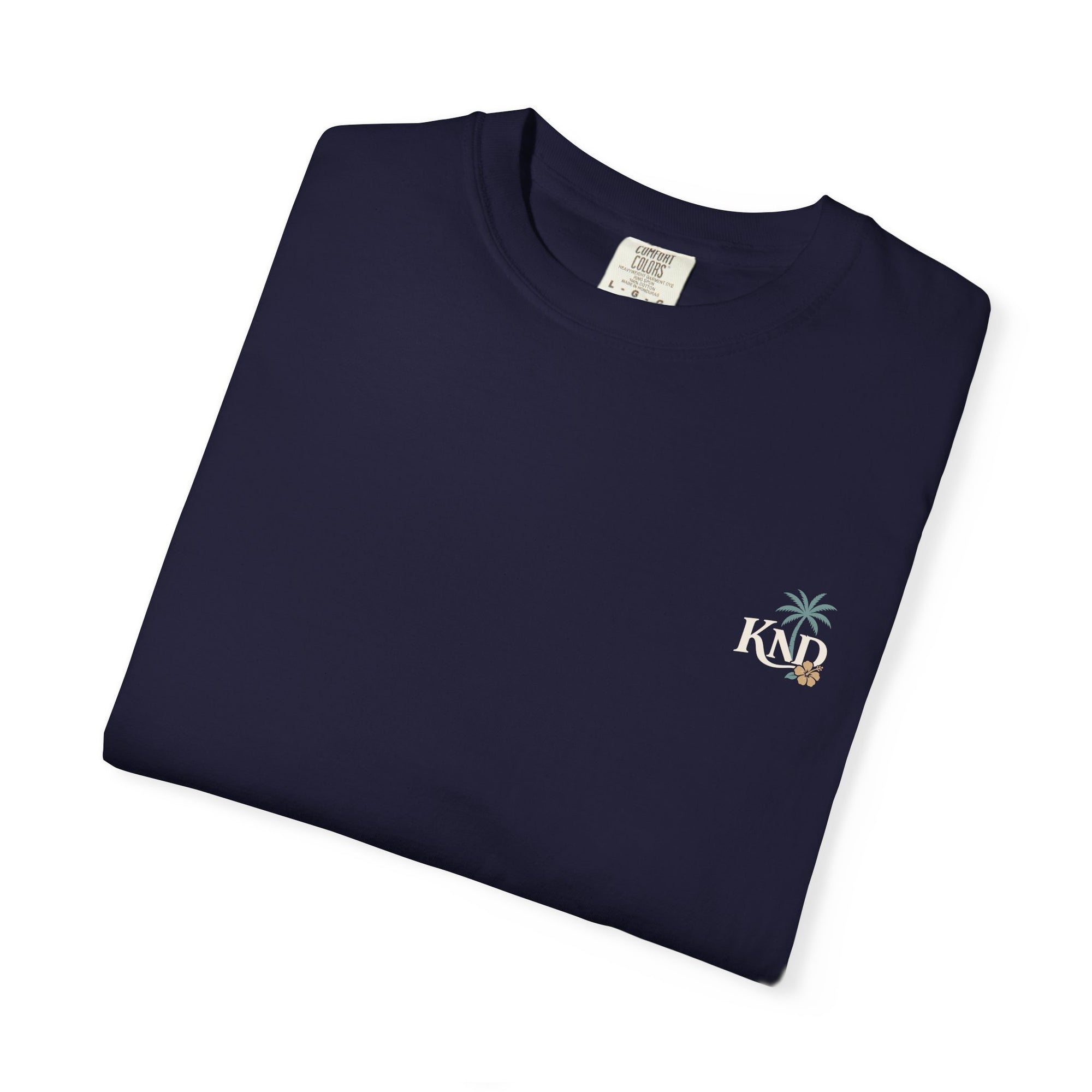 KND Coastal Culture Tee garment-dyed unisex graphic T-shirt - KND Brand
