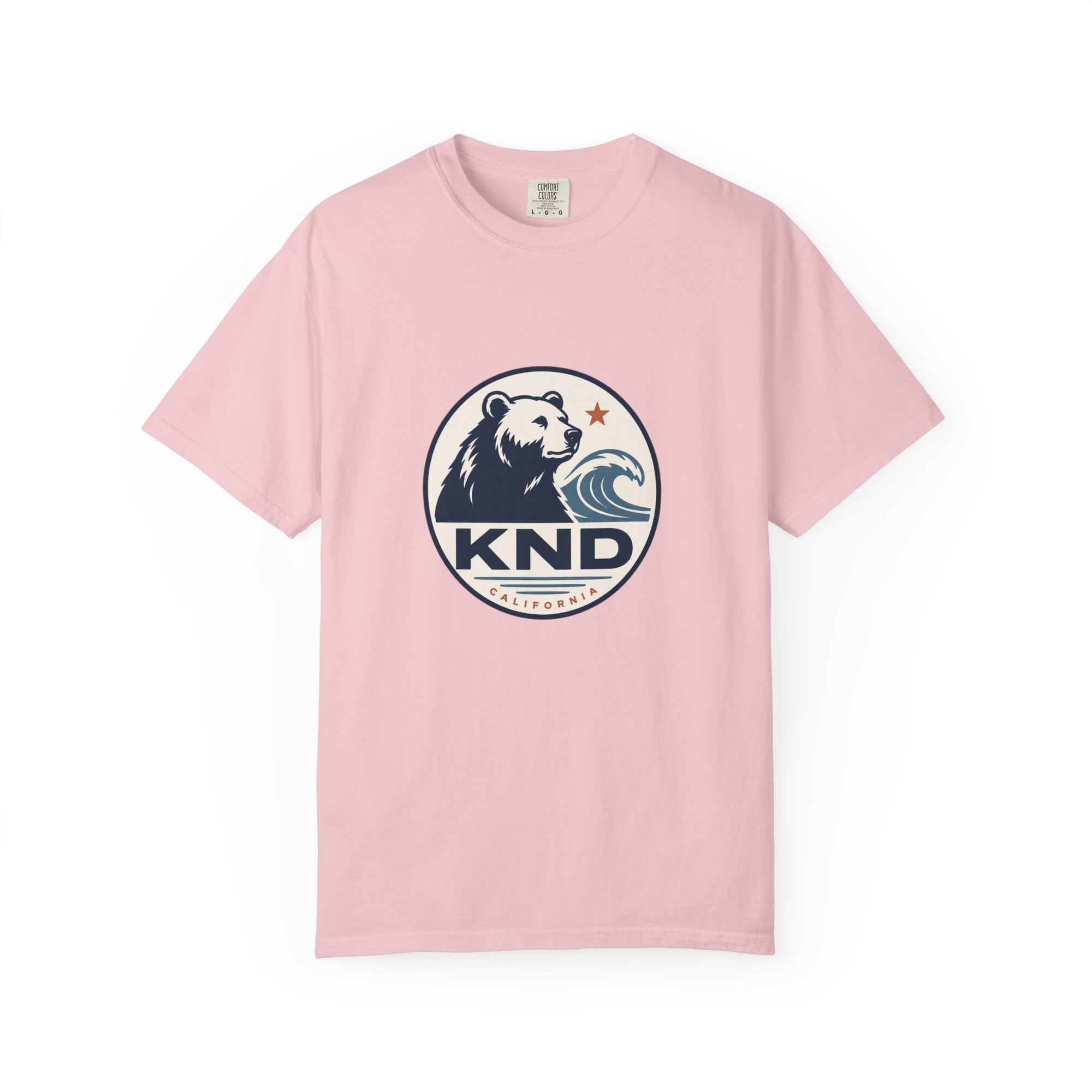 KND West Coast Energy Tee garment-dyed unisex graphic T-shirt - KND Brand