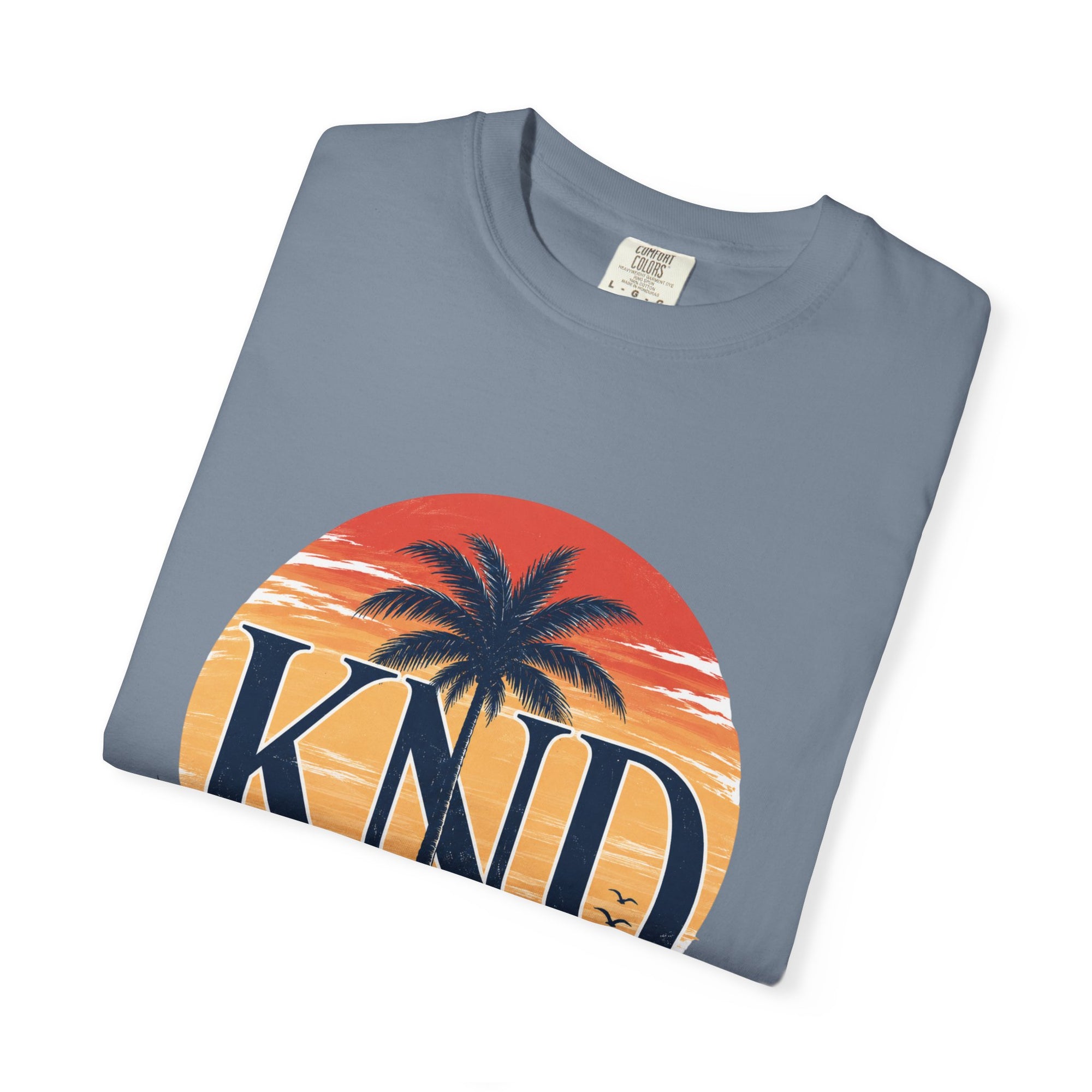 KND Classic garment-dyed graphic T-shirt - KND Brand