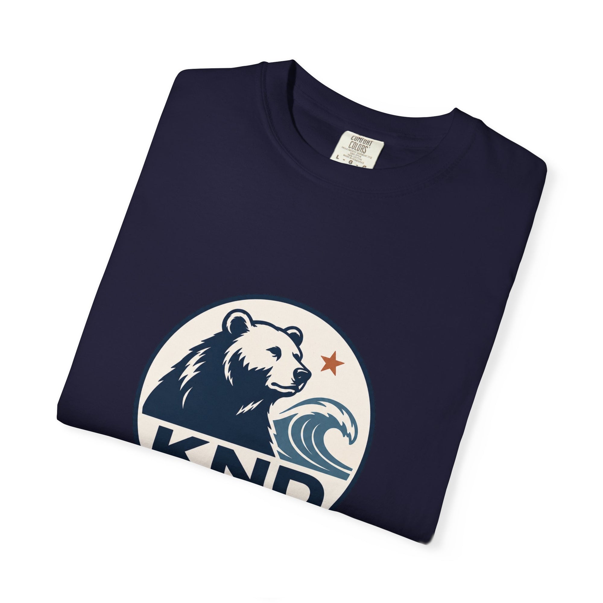 KND West Coast Energy Tee garment-dyed unisex graphic T-shirt - KND Brand