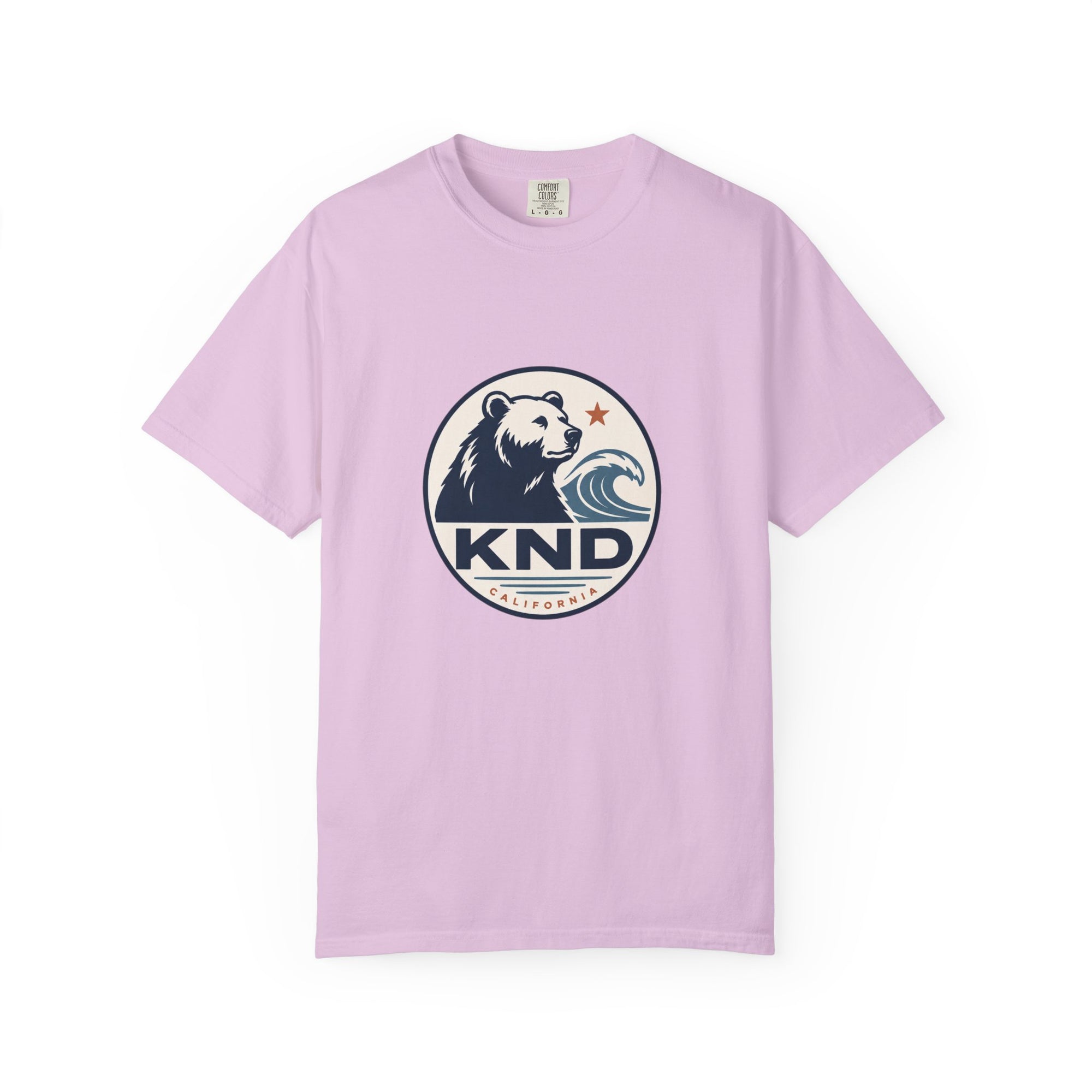 KND West Coast Energy Tee garment-dyed unisex graphic T-shirt - KND Brand