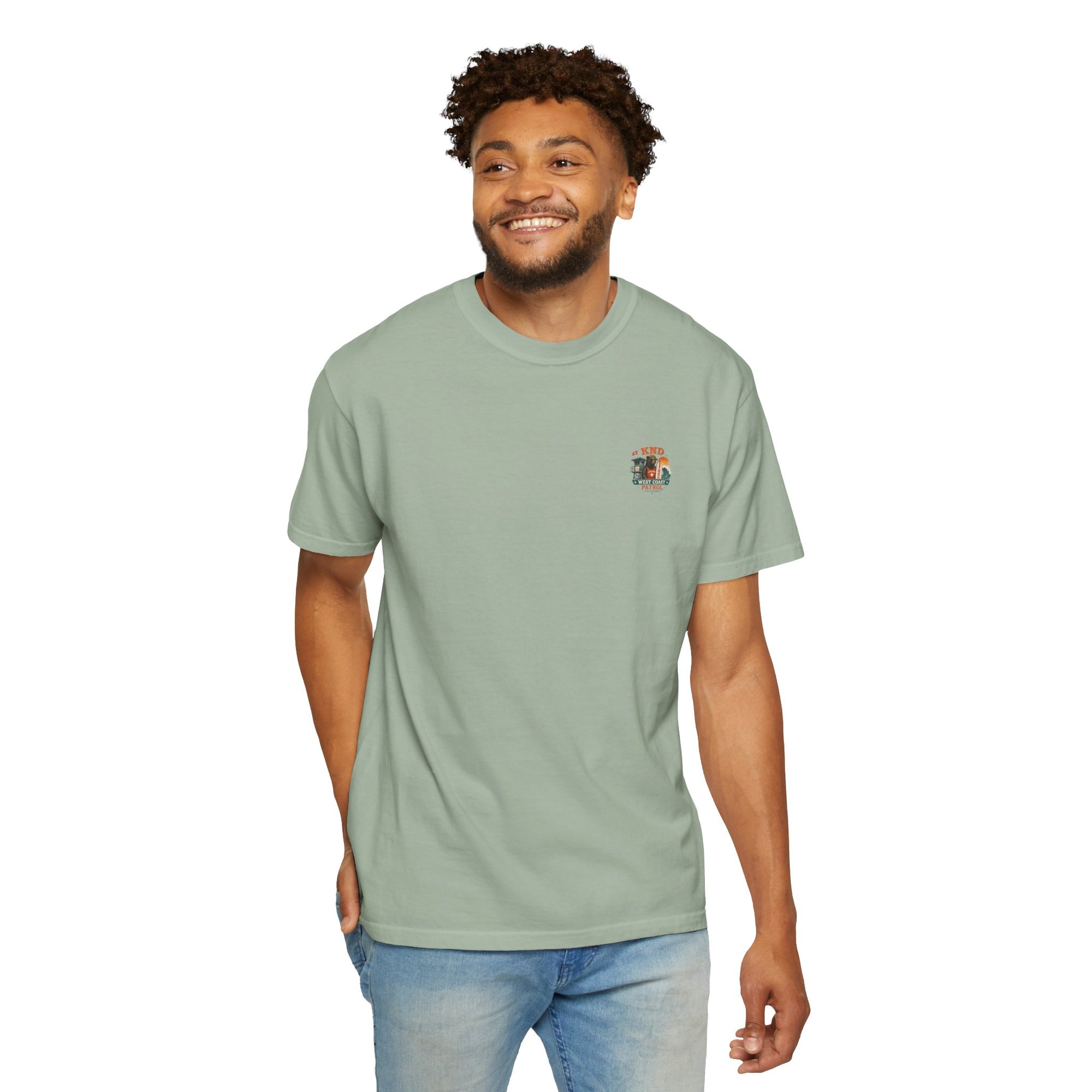 KND Golden State Surf Tee — Chambray colorway