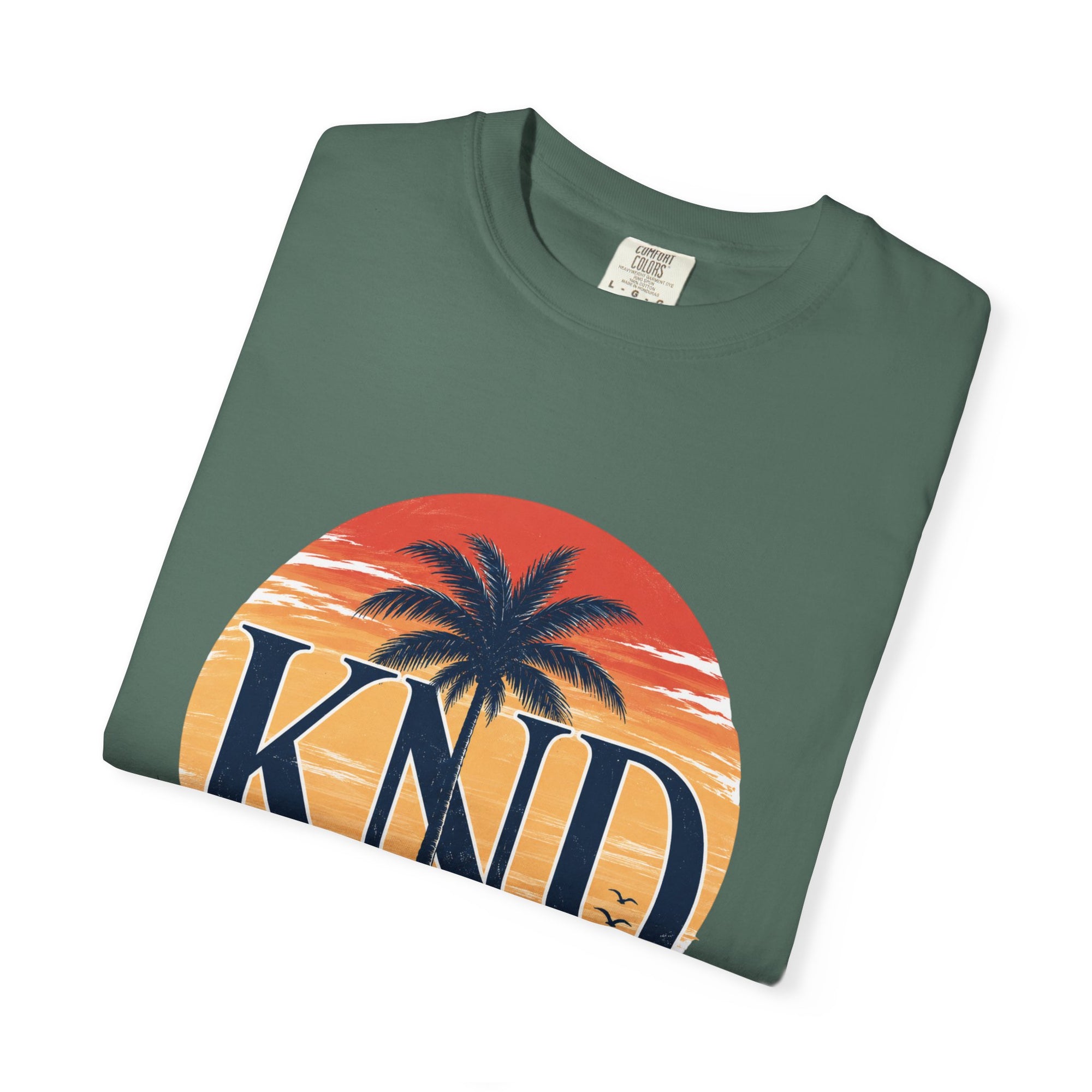KND Classic garment-dyed graphic T-shirt - KND Brand
