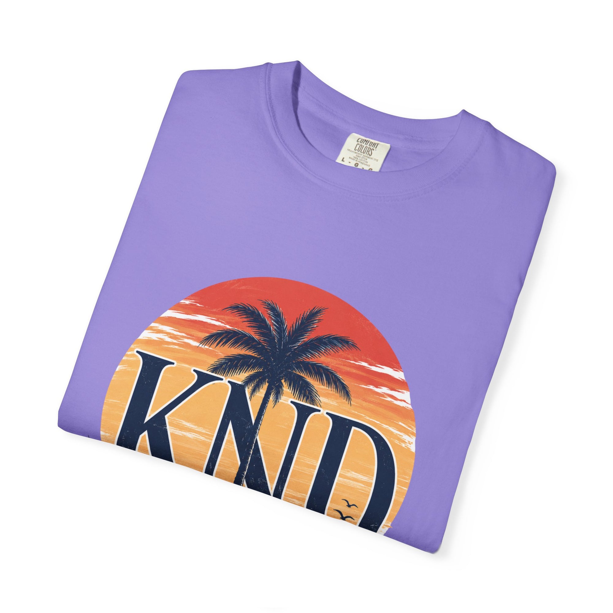 KND Classic garment-dyed graphic T-shirt - KND Brand
